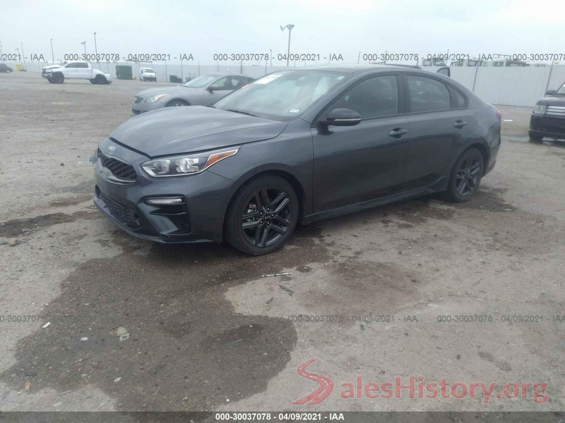 3KPF34AD8LE185730 2020 KIA FORTE