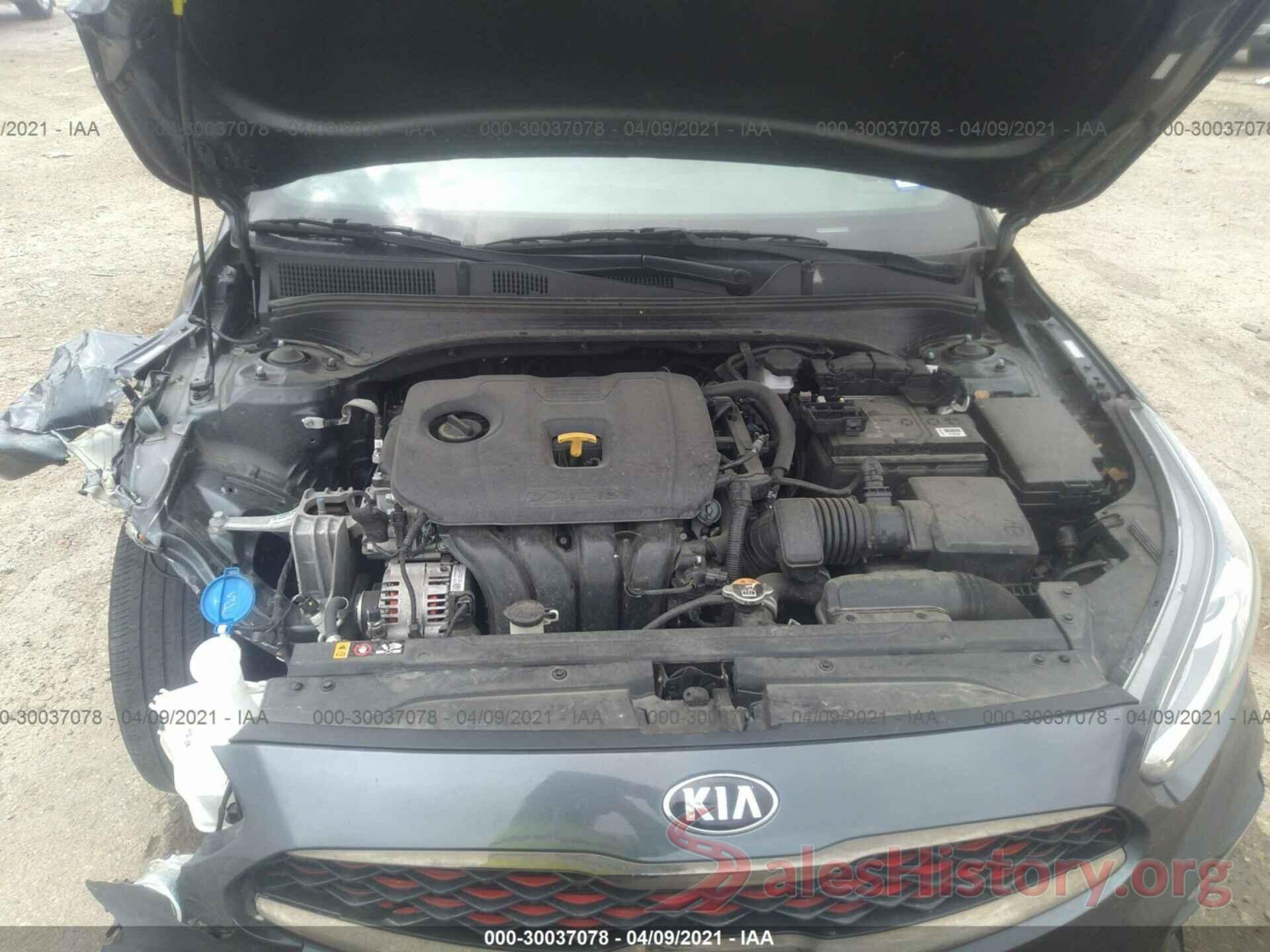 3KPF34AD8LE185730 2020 KIA FORTE