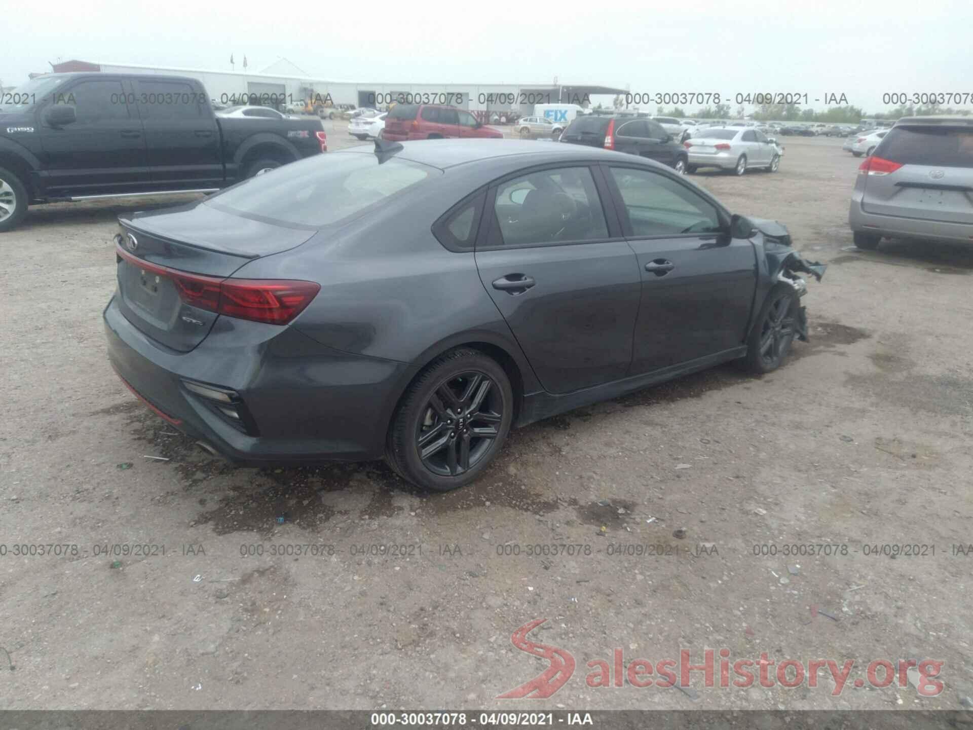 3KPF34AD8LE185730 2020 KIA FORTE