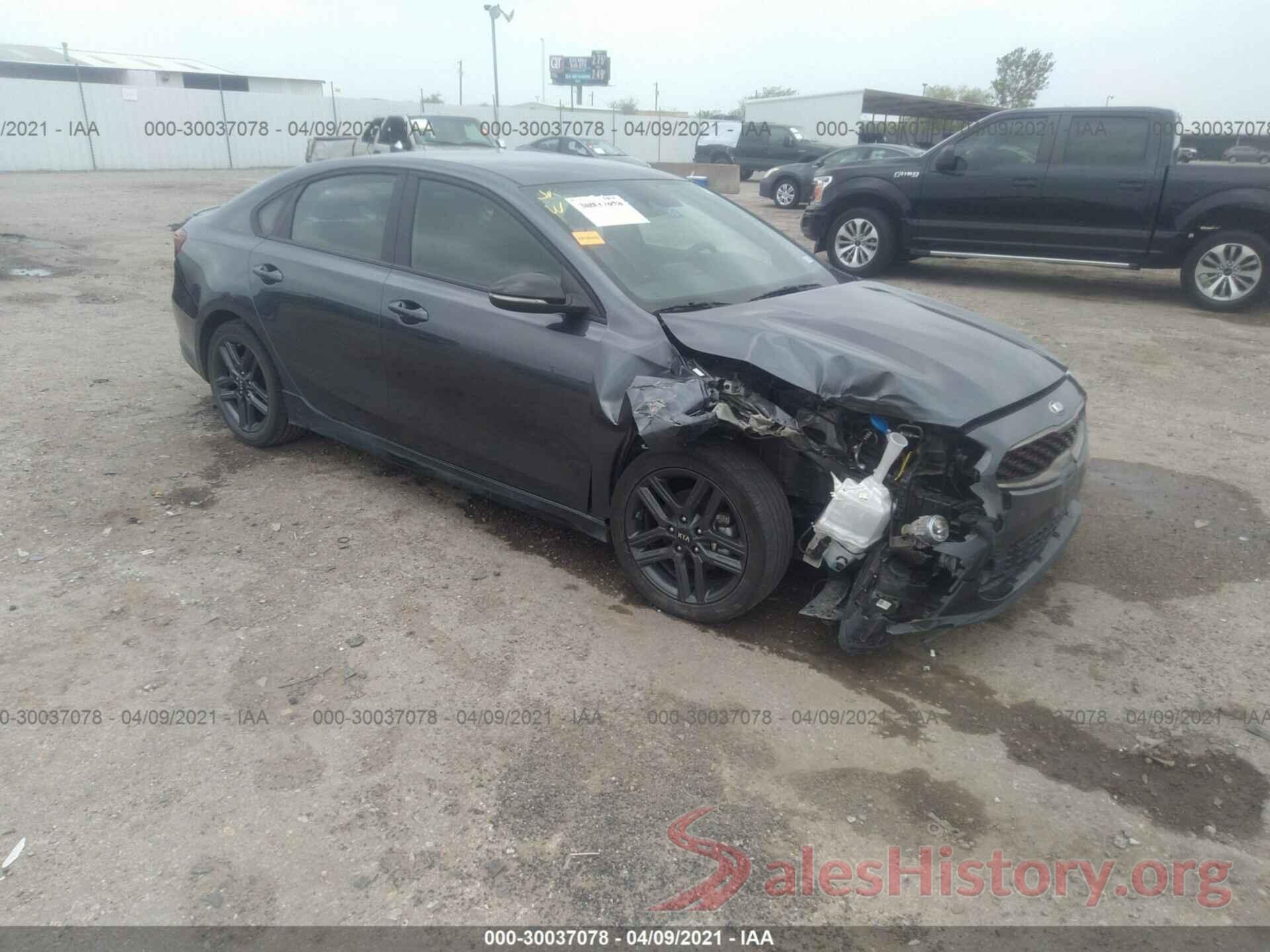 3KPF34AD8LE185730 2020 KIA FORTE