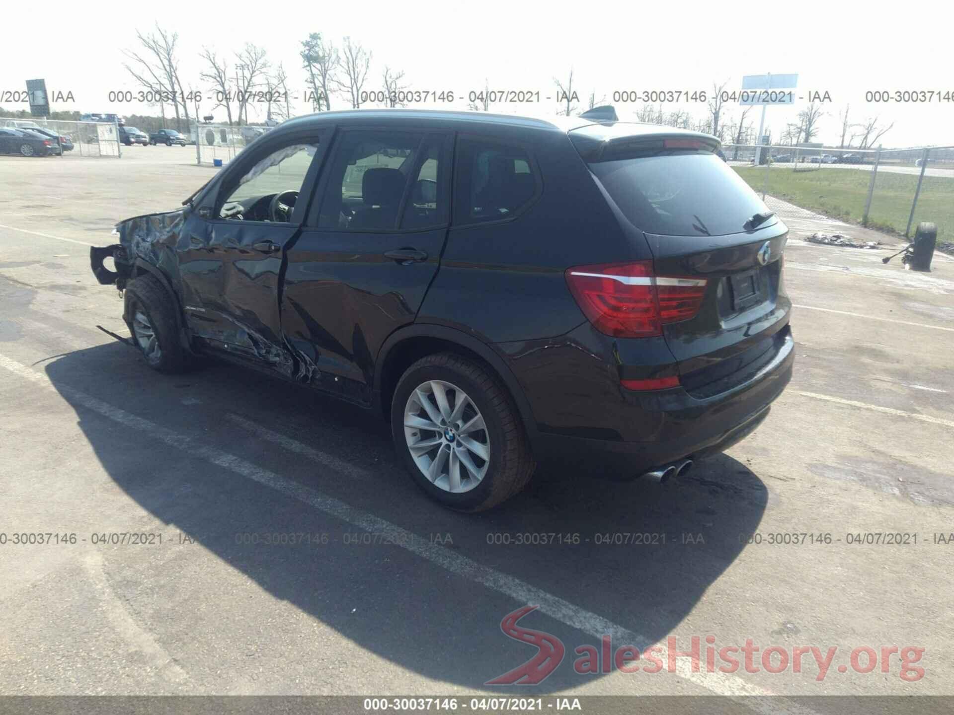 5UXWX9C37H0W79971 2017 BMW X3