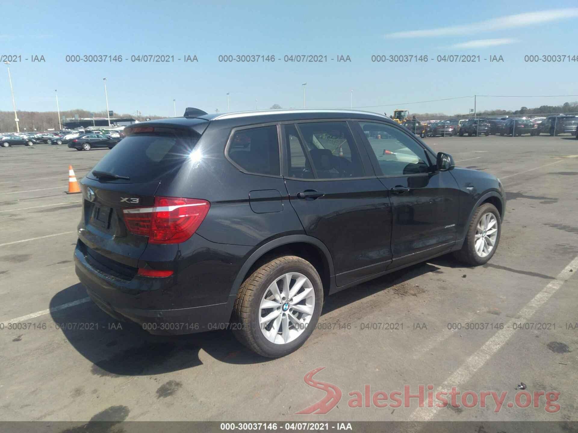 5UXWX9C37H0W79971 2017 BMW X3