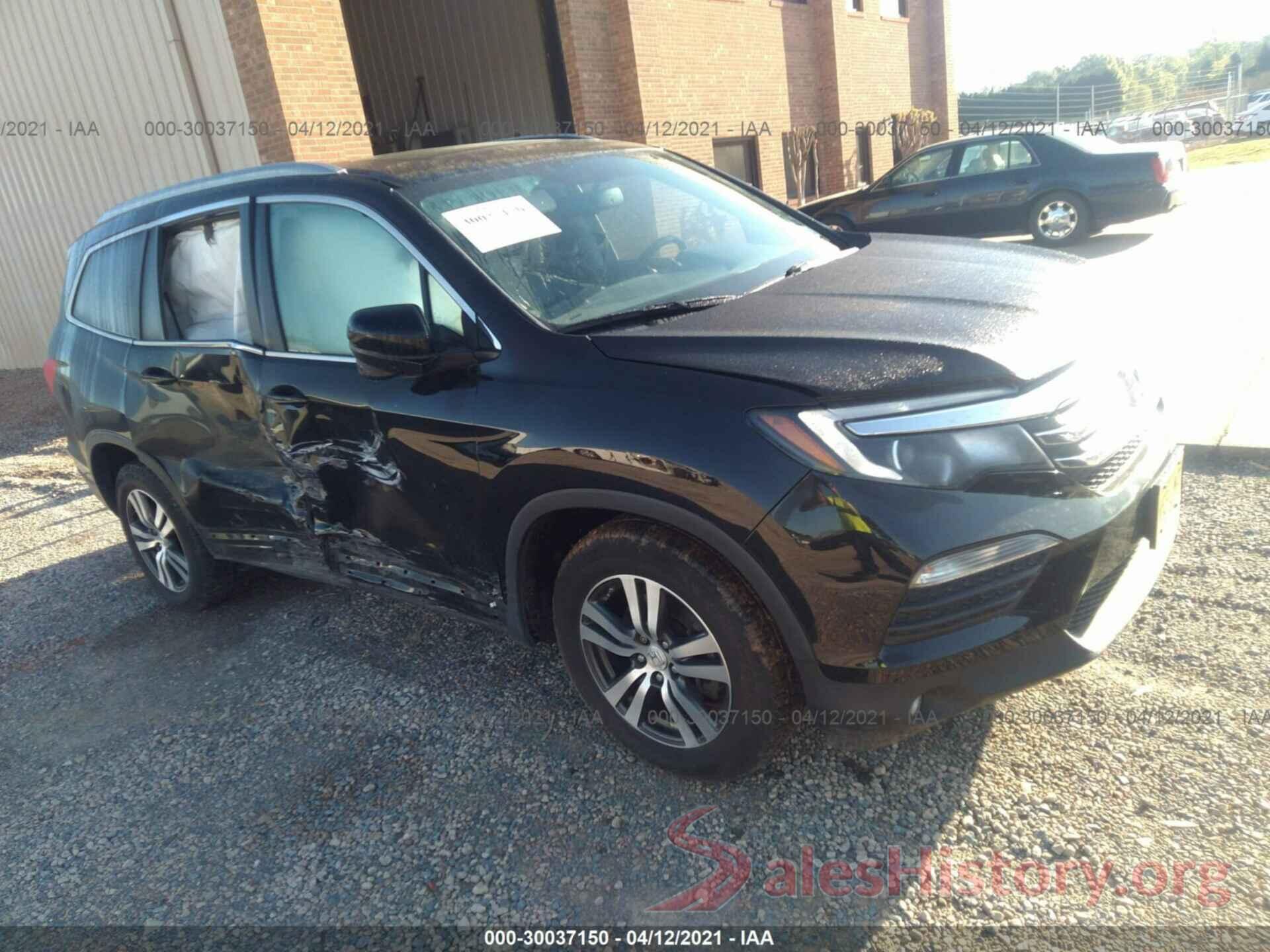 5FNYF6H52GB068607 2016 HONDA PILOT