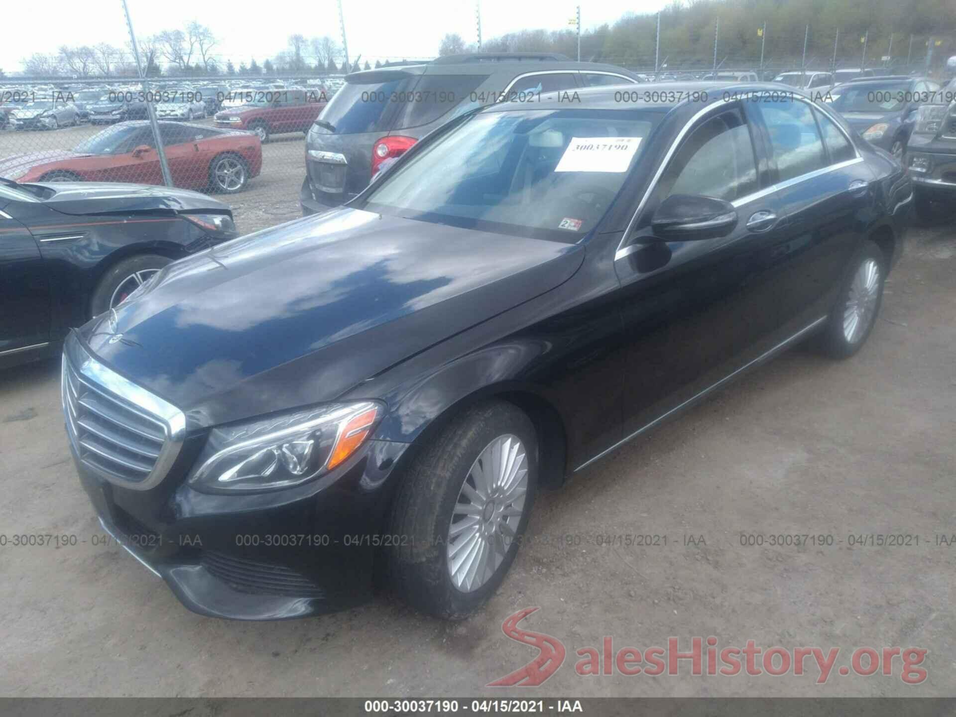 55SWF4KB5HU179176 2017 MERCEDES-BENZ C-CLASS