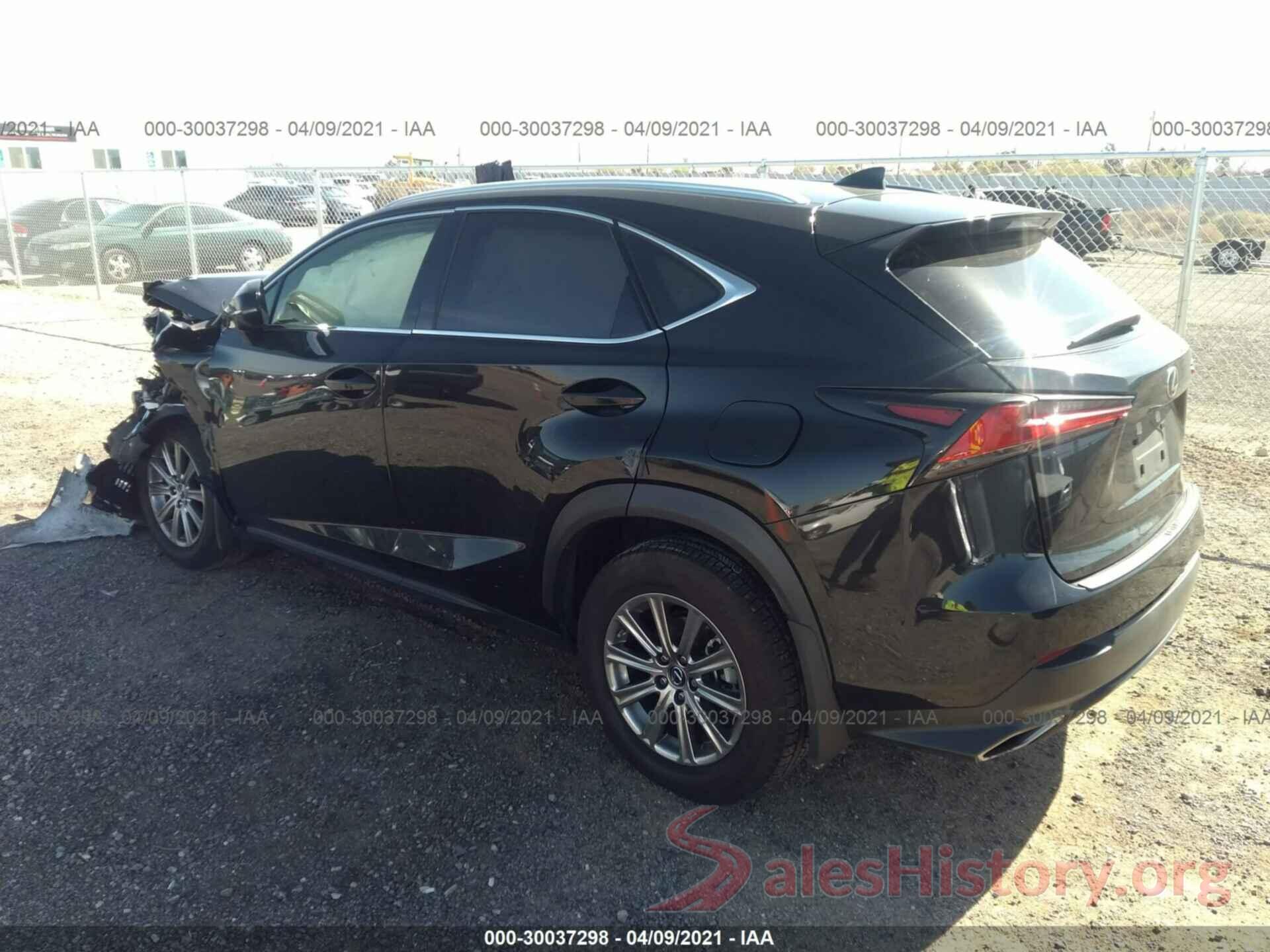 JTJAARDZ2L5007650 2020 LEXUS NX