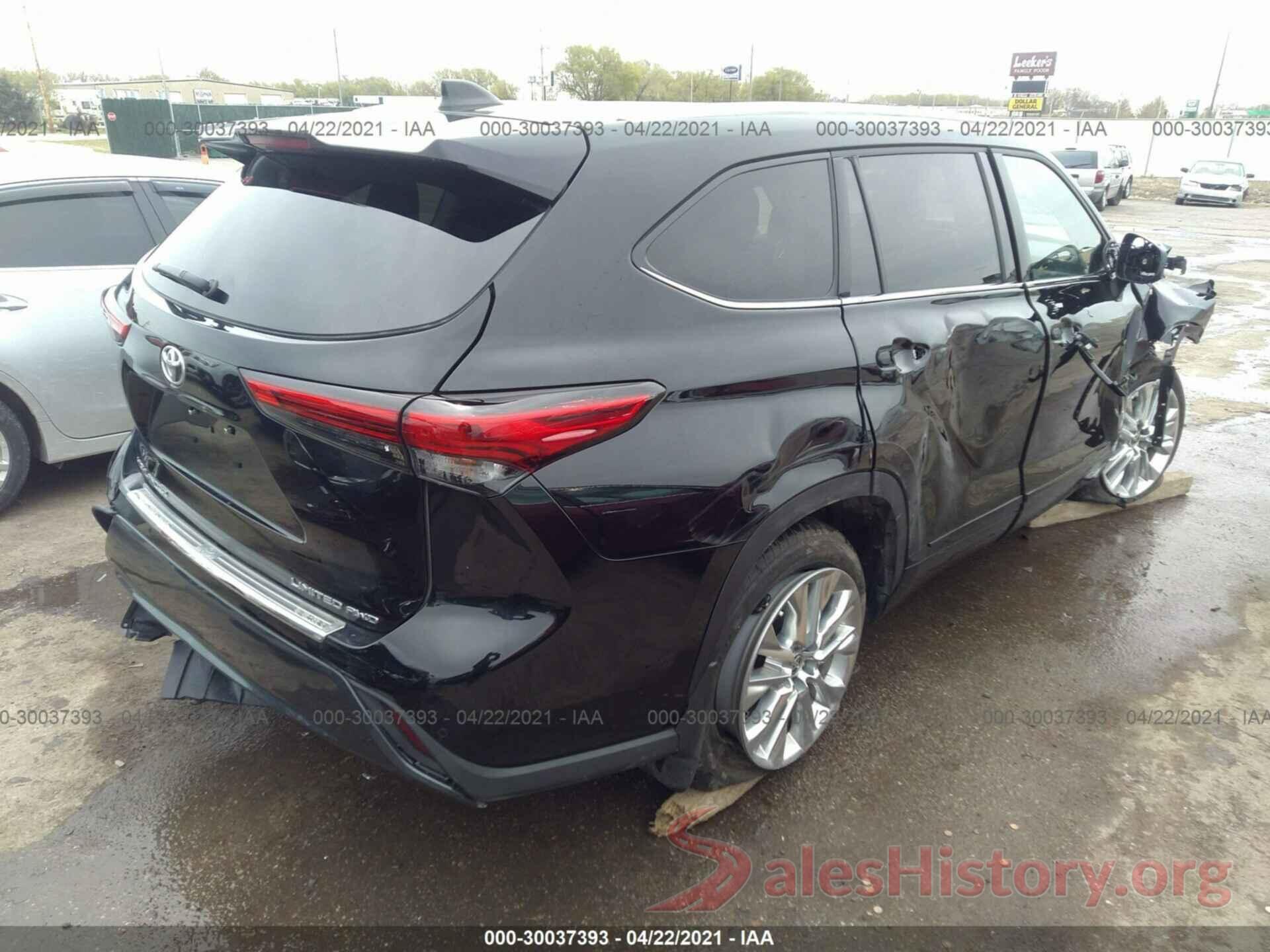 5TDDZRBH0LS031801 2020 TOYOTA HIGHLANDER