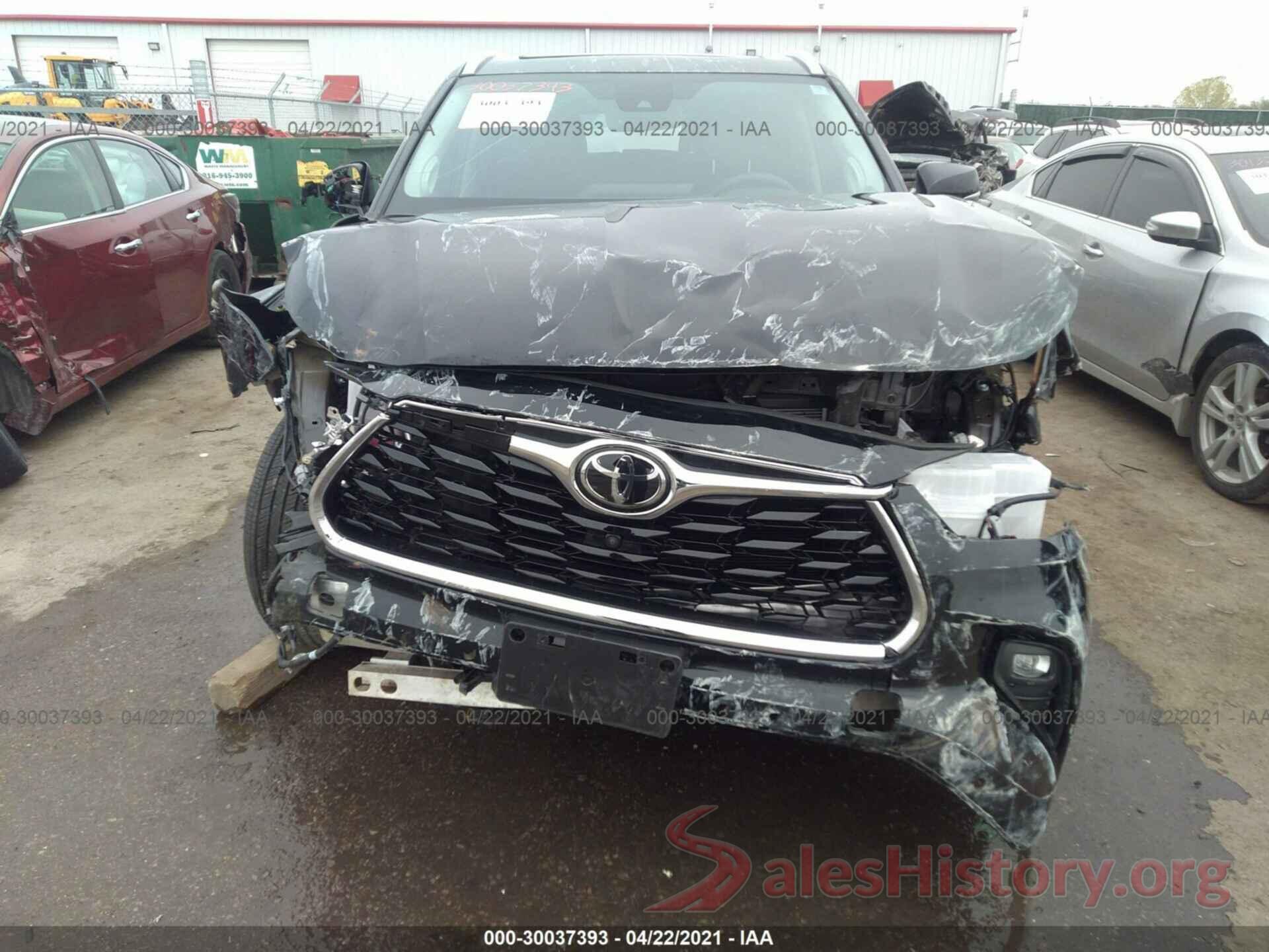 5TDDZRBH0LS031801 2020 TOYOTA HIGHLANDER