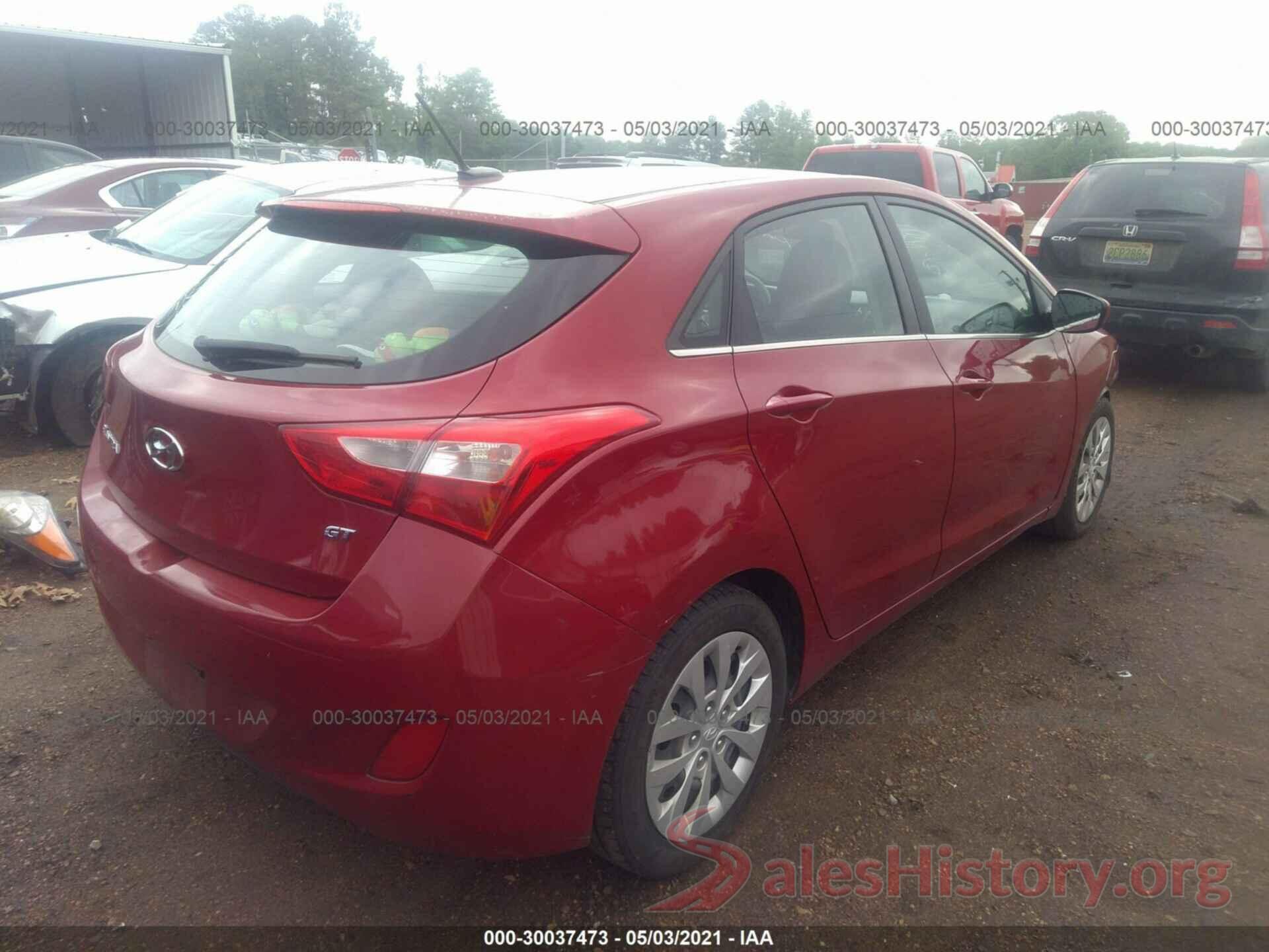 KMHD35LH8GU323038 2016 HYUNDAI ELANTRA GT