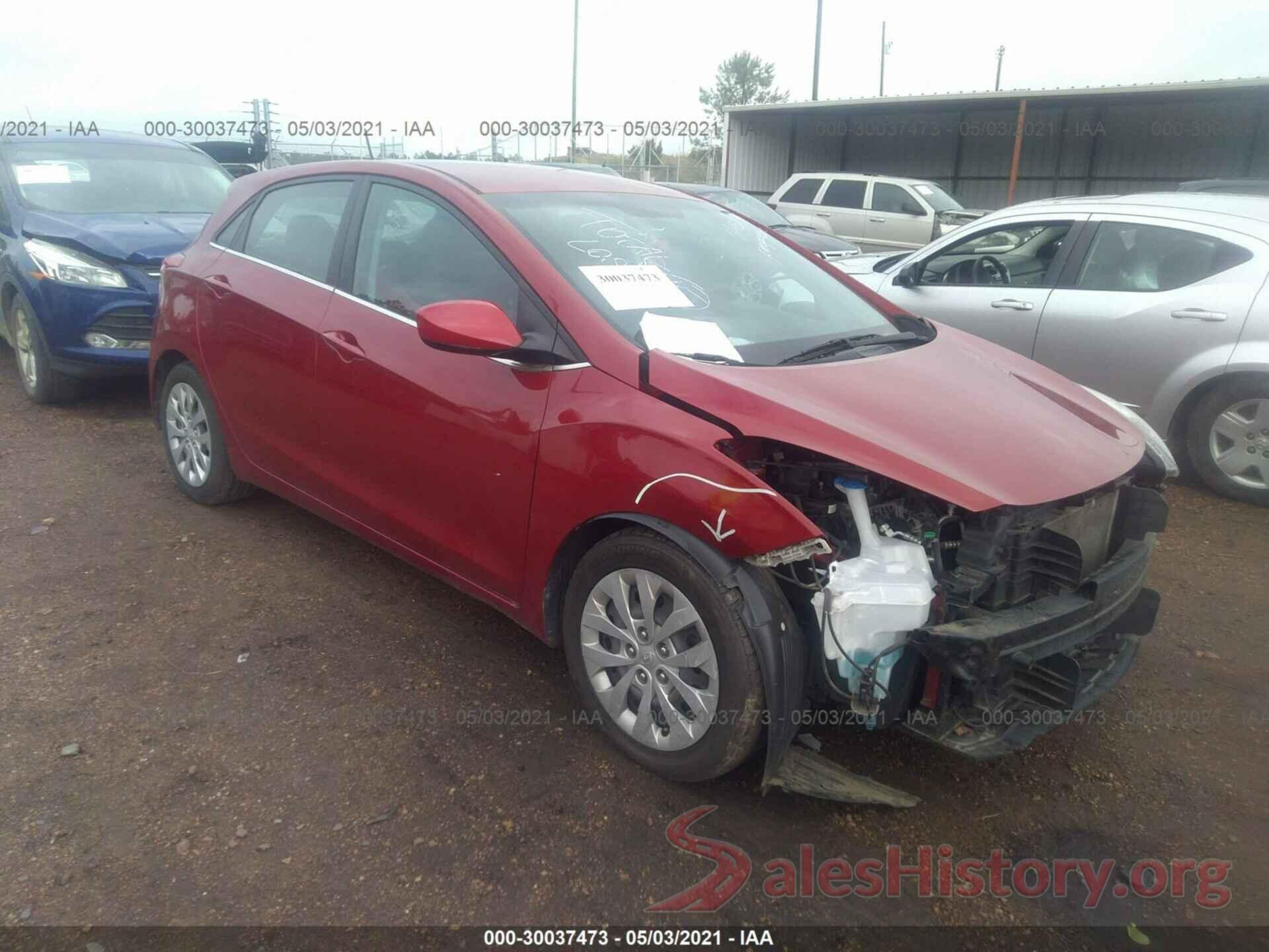 KMHD35LH8GU323038 2016 HYUNDAI ELANTRA GT