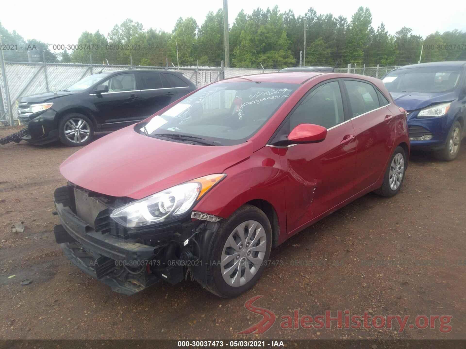 KMHD35LH8GU323038 2016 HYUNDAI ELANTRA GT