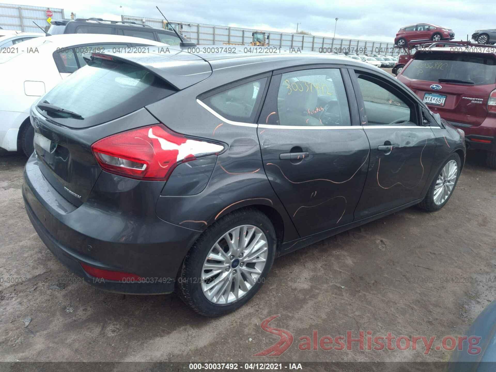 1FADP3N29GL321476 2016 FORD FOCUS