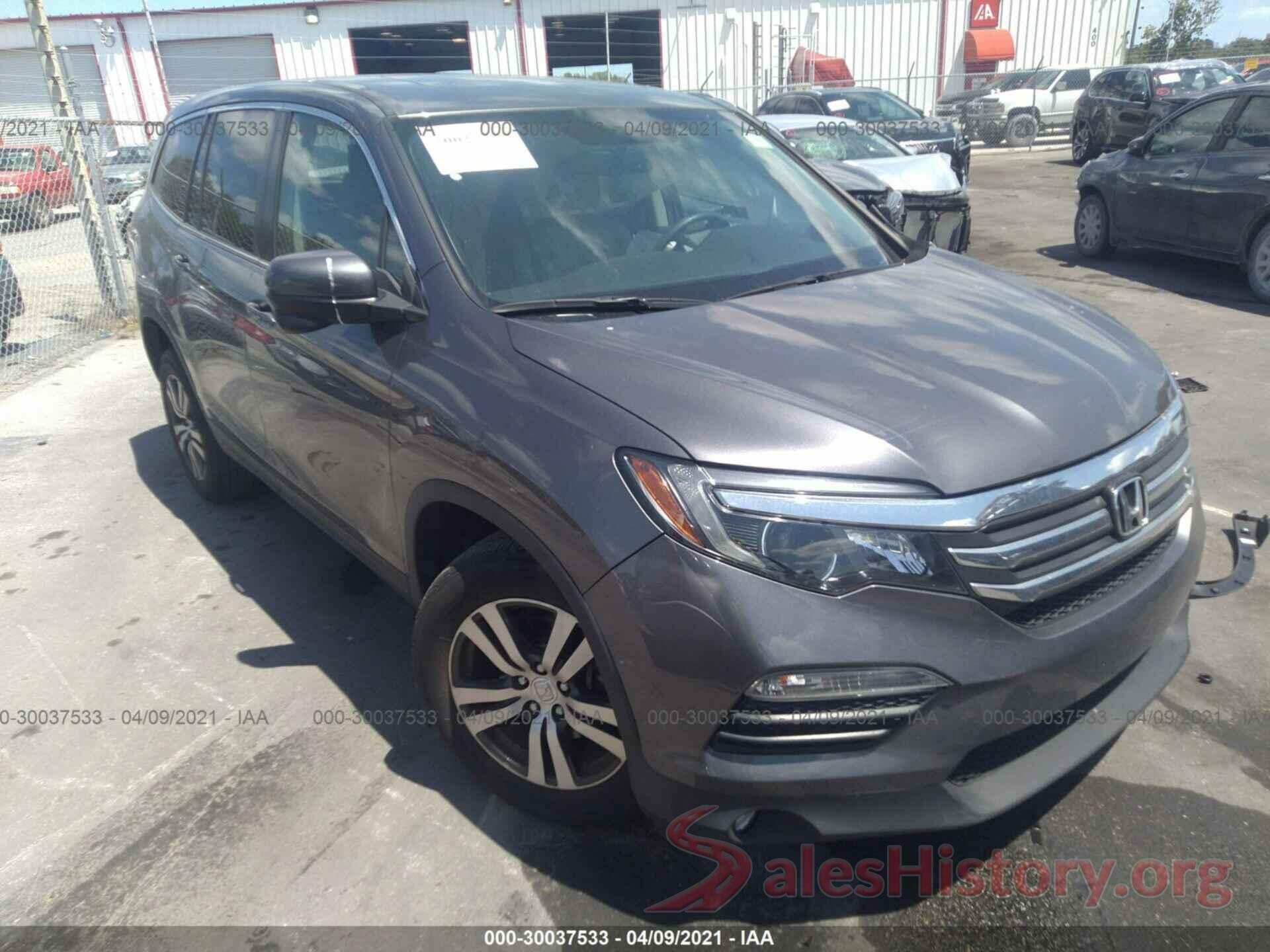 5FNYF5H71GB020673 2016 HONDA PILOT