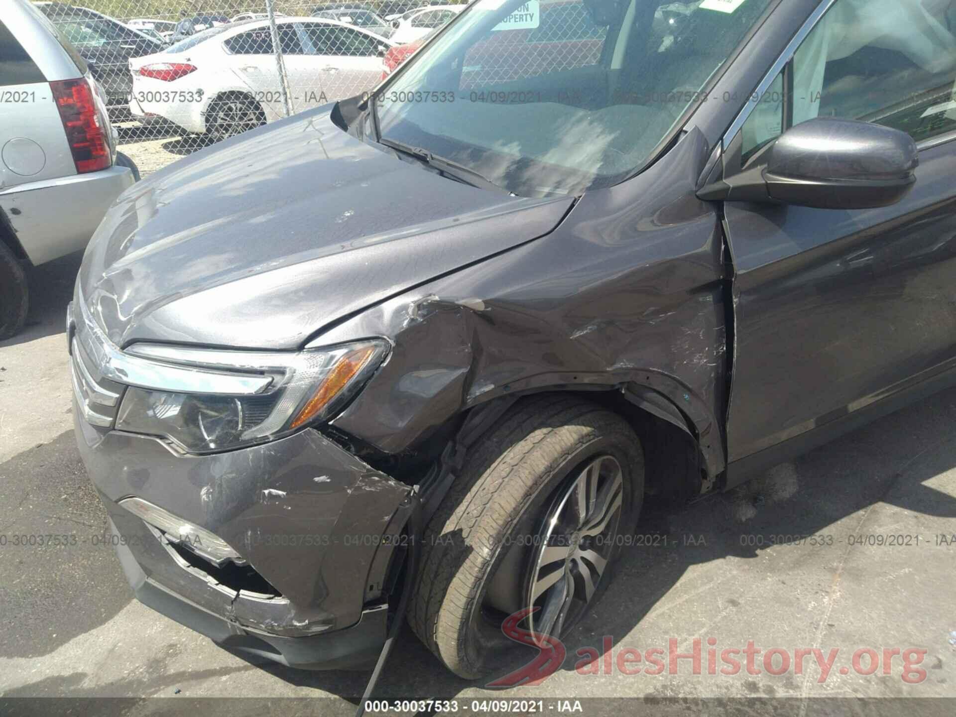 5FNYF5H71GB020673 2016 HONDA PILOT