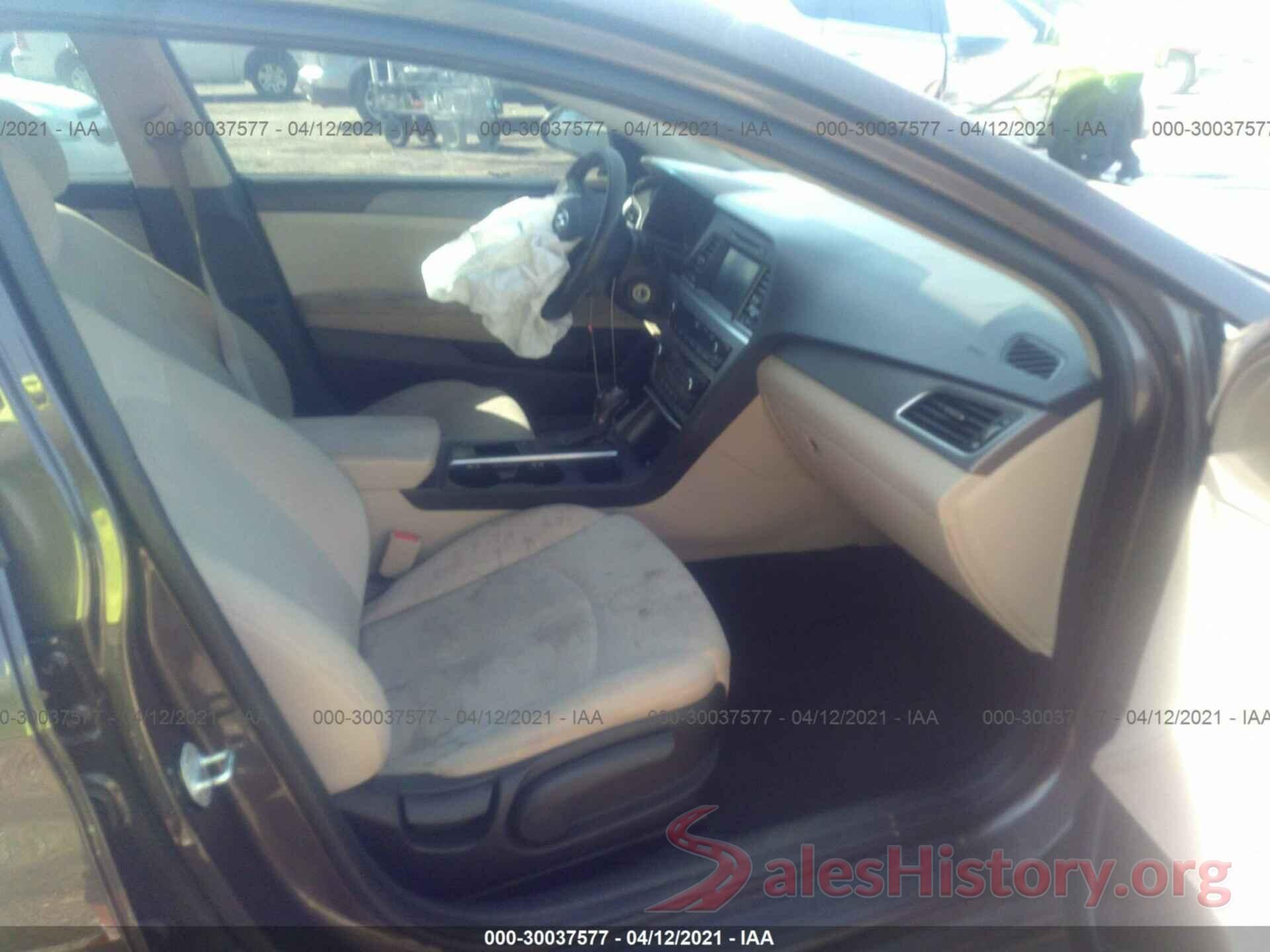 5NPE24AF0GH339431 2016 HYUNDAI SONATA