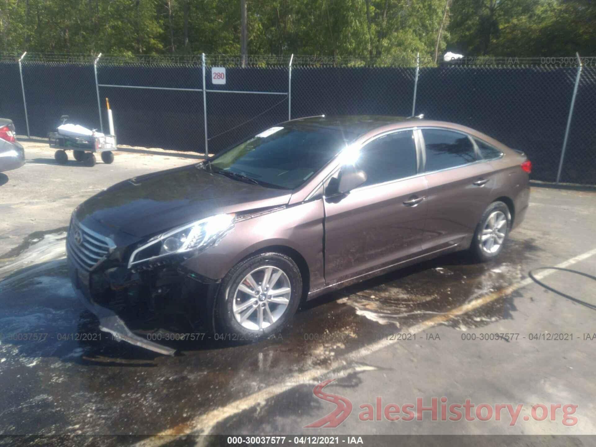 5NPE24AF0GH339431 2016 HYUNDAI SONATA