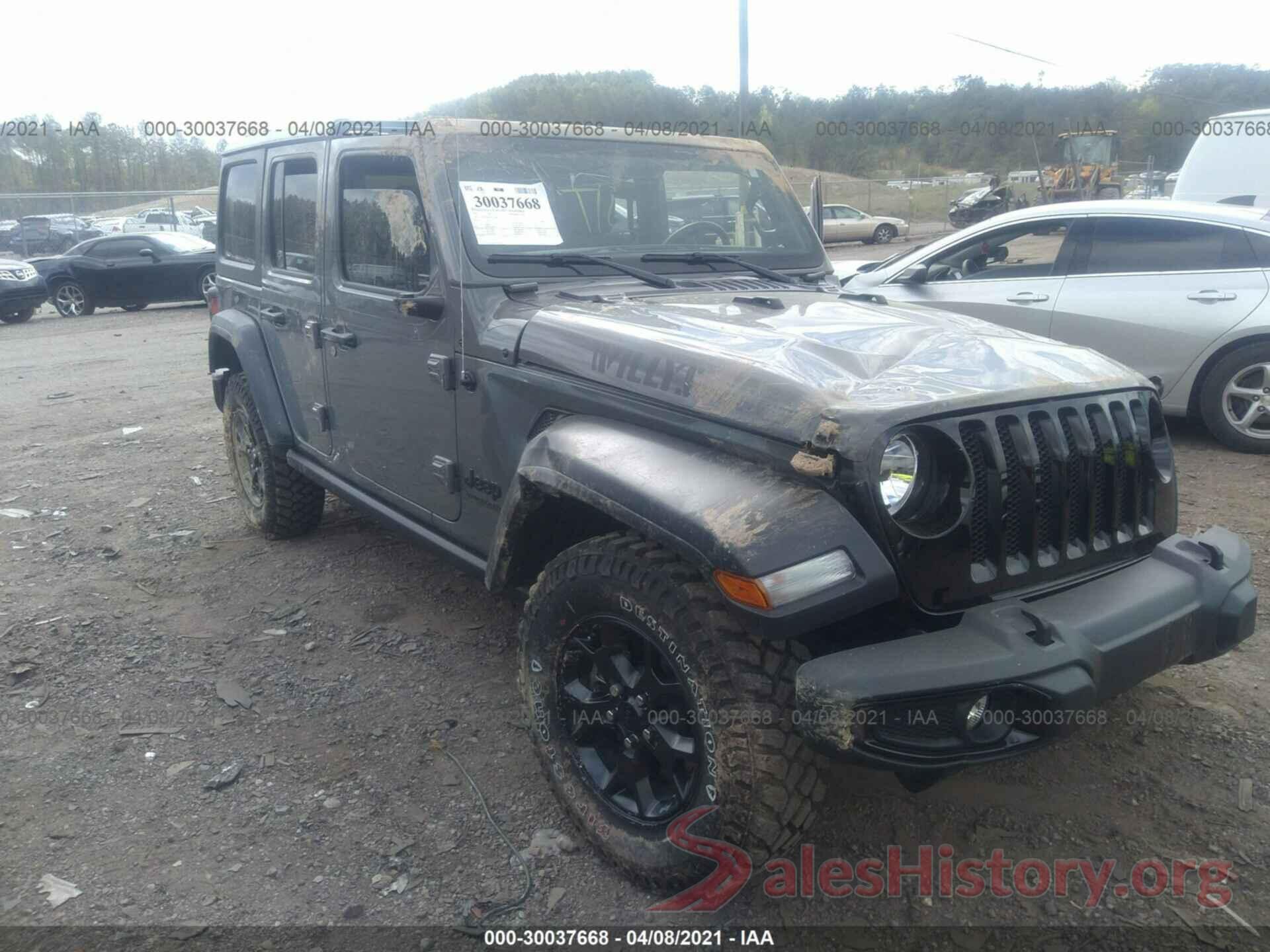 1C4HJXDN6MW528854 2021 JEEP WRANGLER