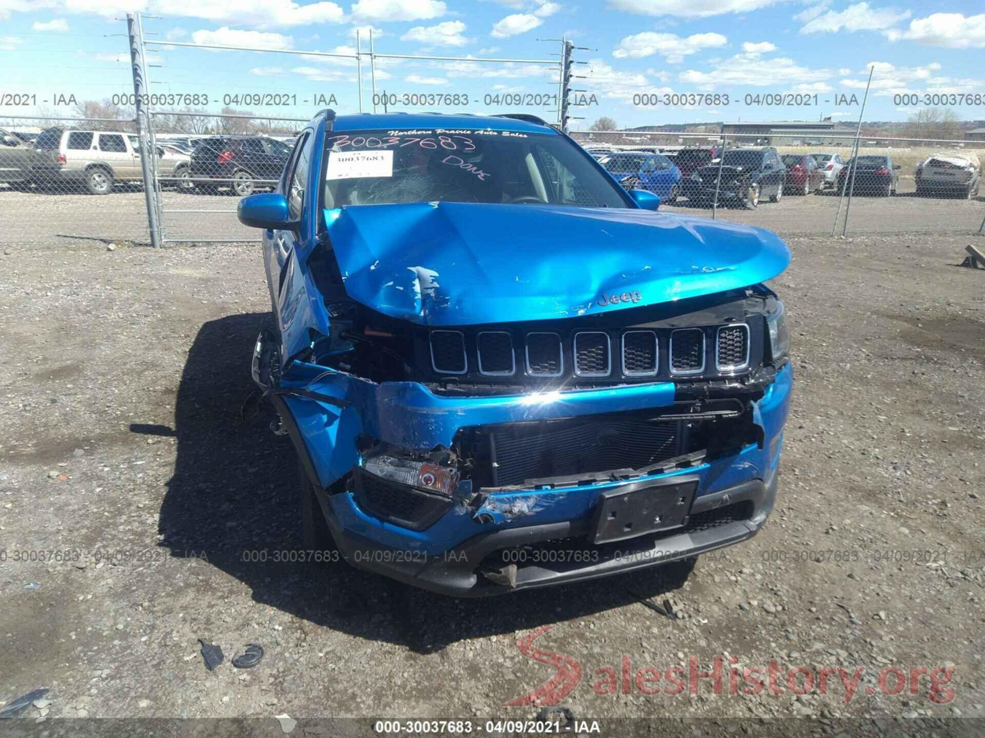 3C4NJDAB5LT156861 2020 JEEP COMPASS