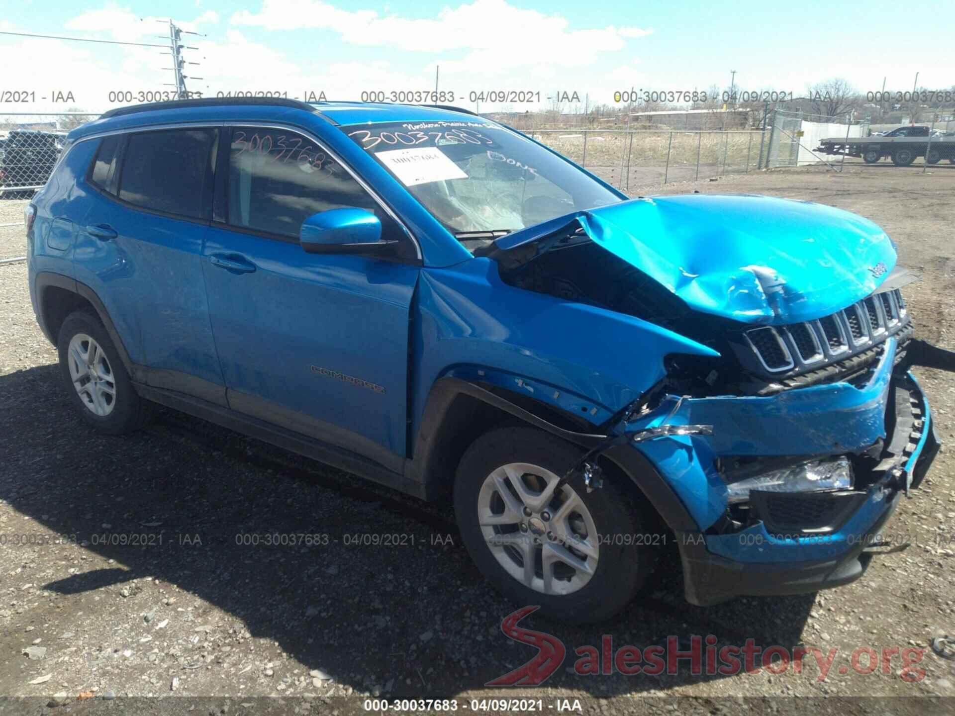 3C4NJDAB5LT156861 2020 JEEP COMPASS