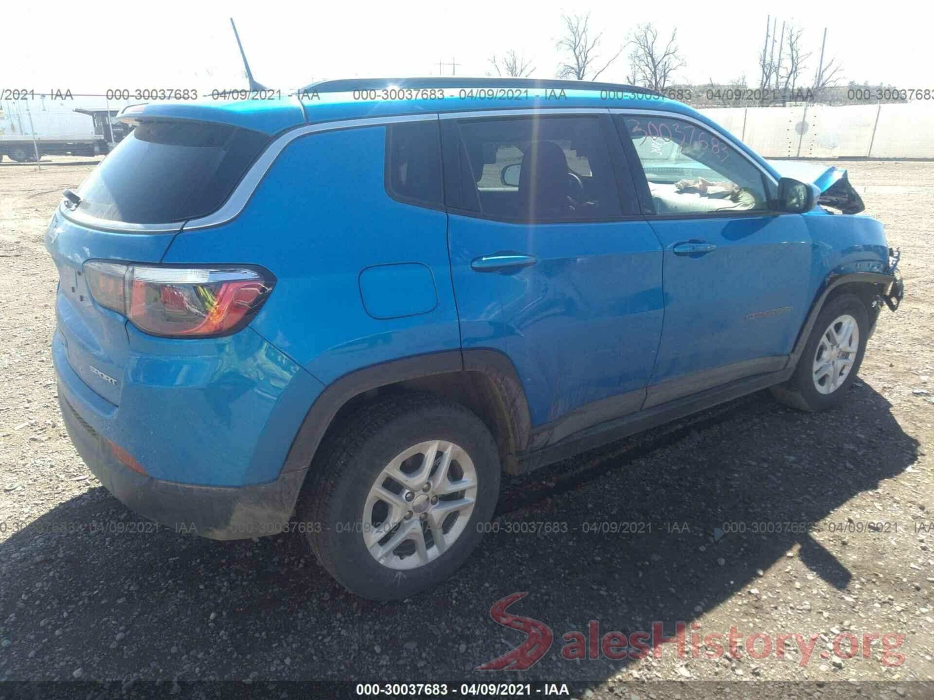 3C4NJDAB5LT156861 2020 JEEP COMPASS