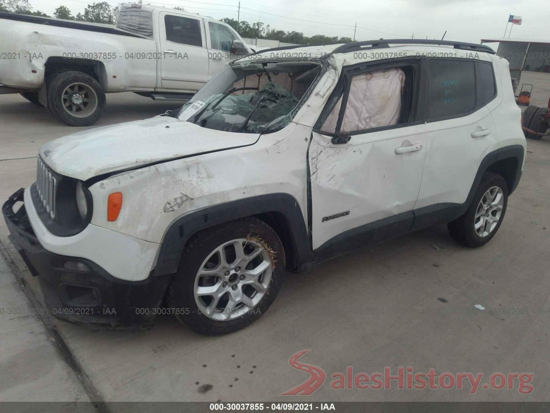 ZACCJABT5GPC91865 2016 JEEP RENEGADE