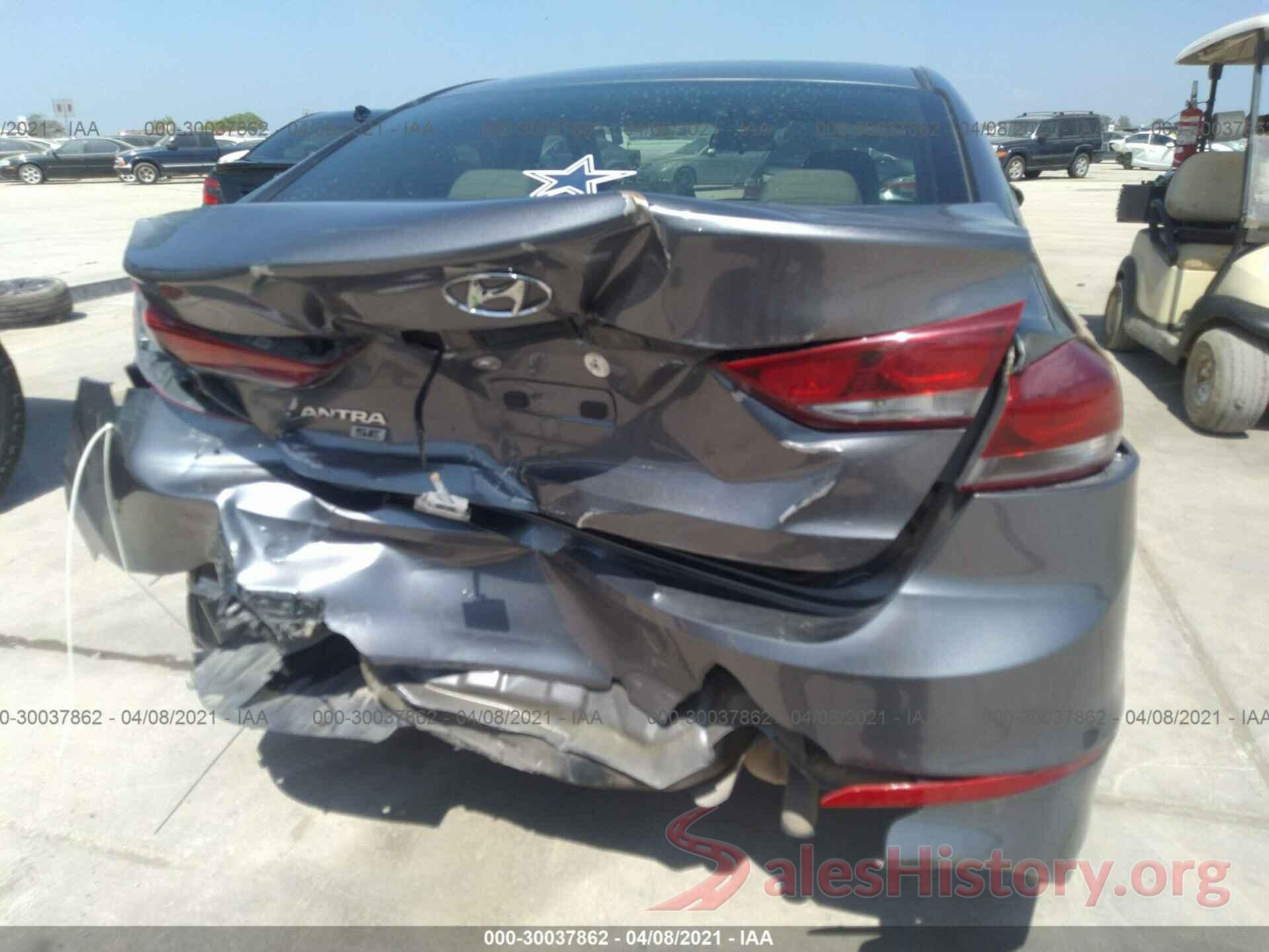 5NPD74LF2JH352201 2018 HYUNDAI ELANTRA