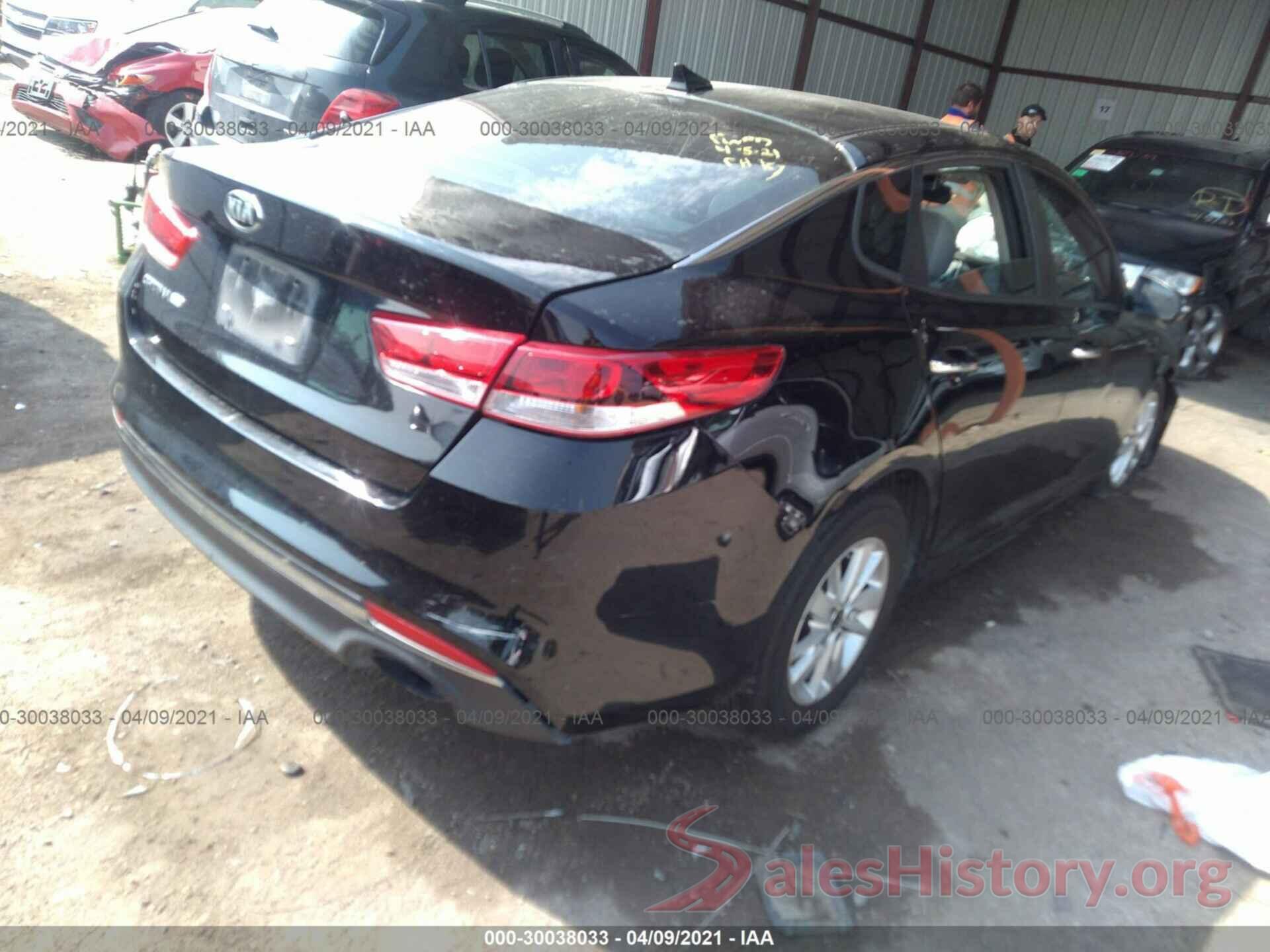 5XXGT4L32GG066111 2016 KIA OPTIMA