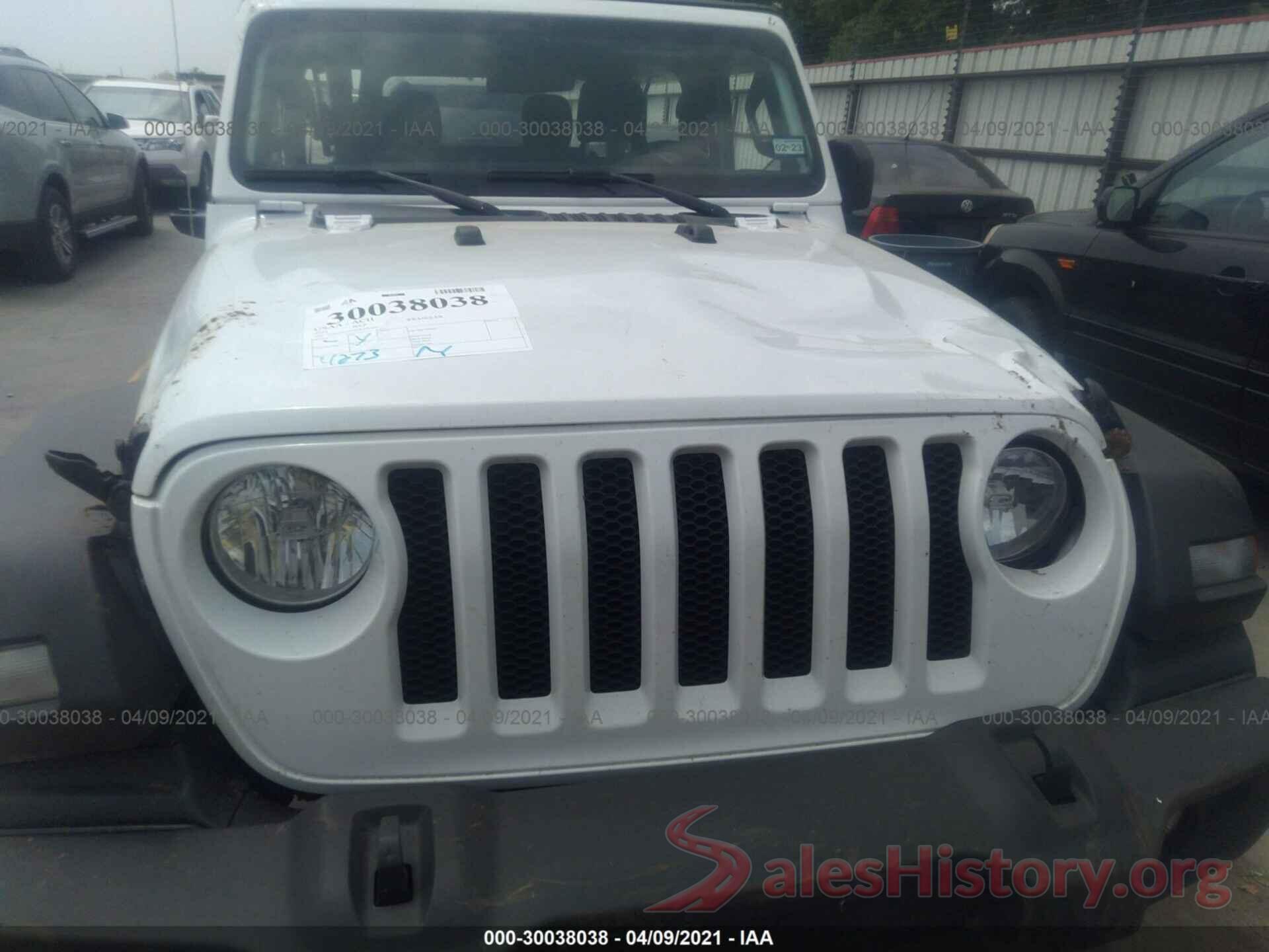 1C4GJXAN3MW571466 2021 JEEP WRANGLER