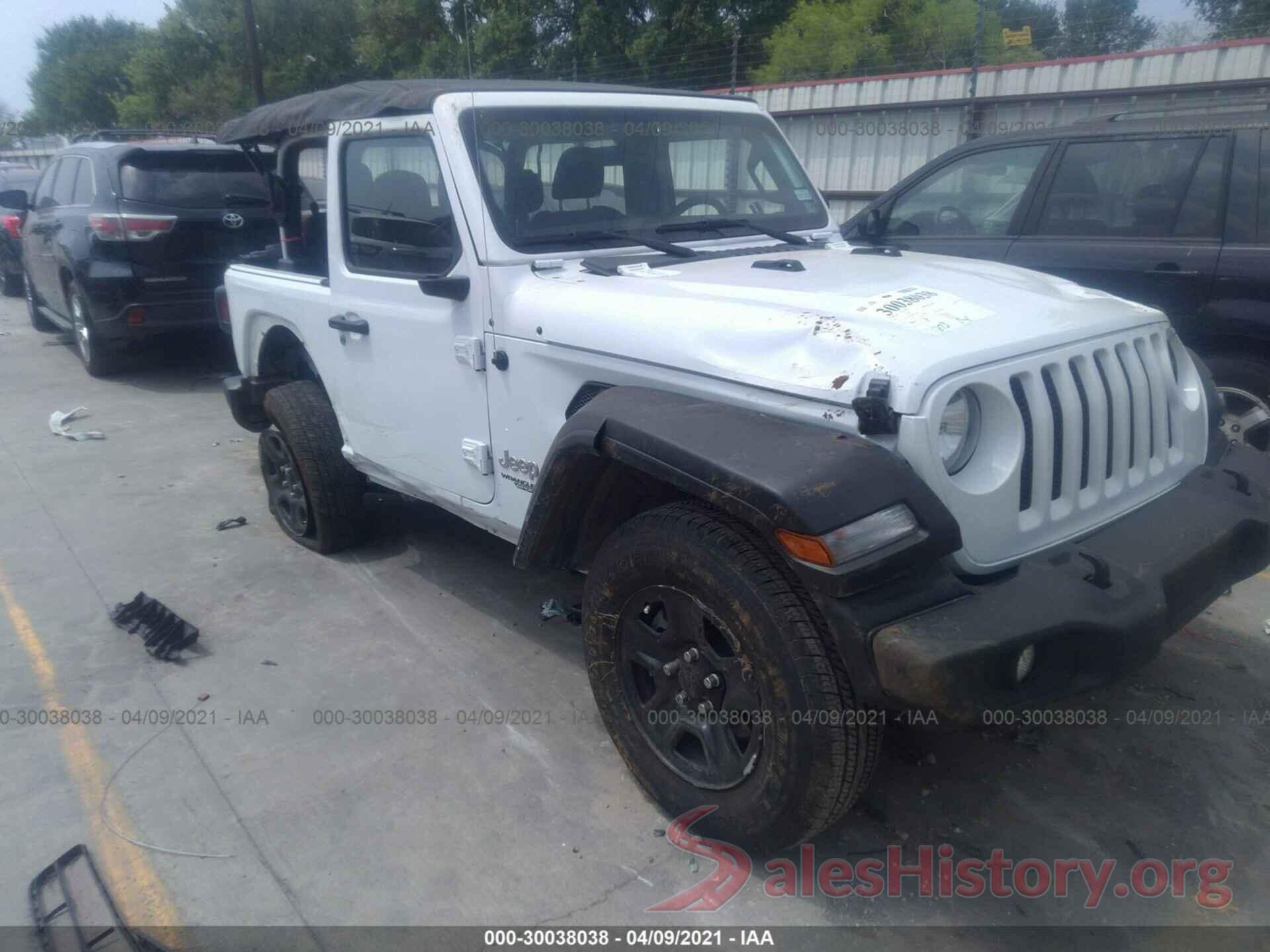 1C4GJXAN3MW571466 2021 JEEP WRANGLER