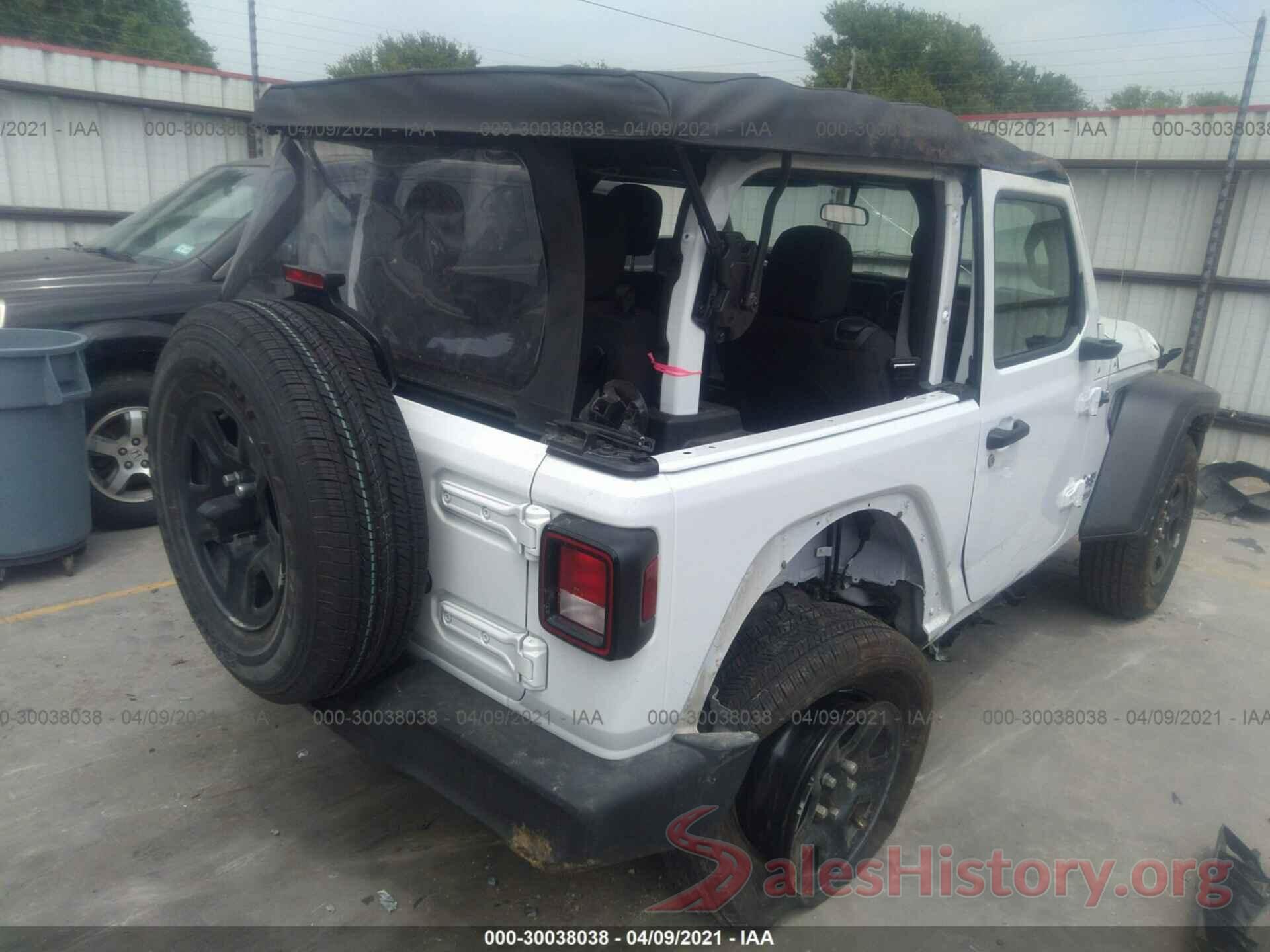 1C4GJXAN3MW571466 2021 JEEP WRANGLER