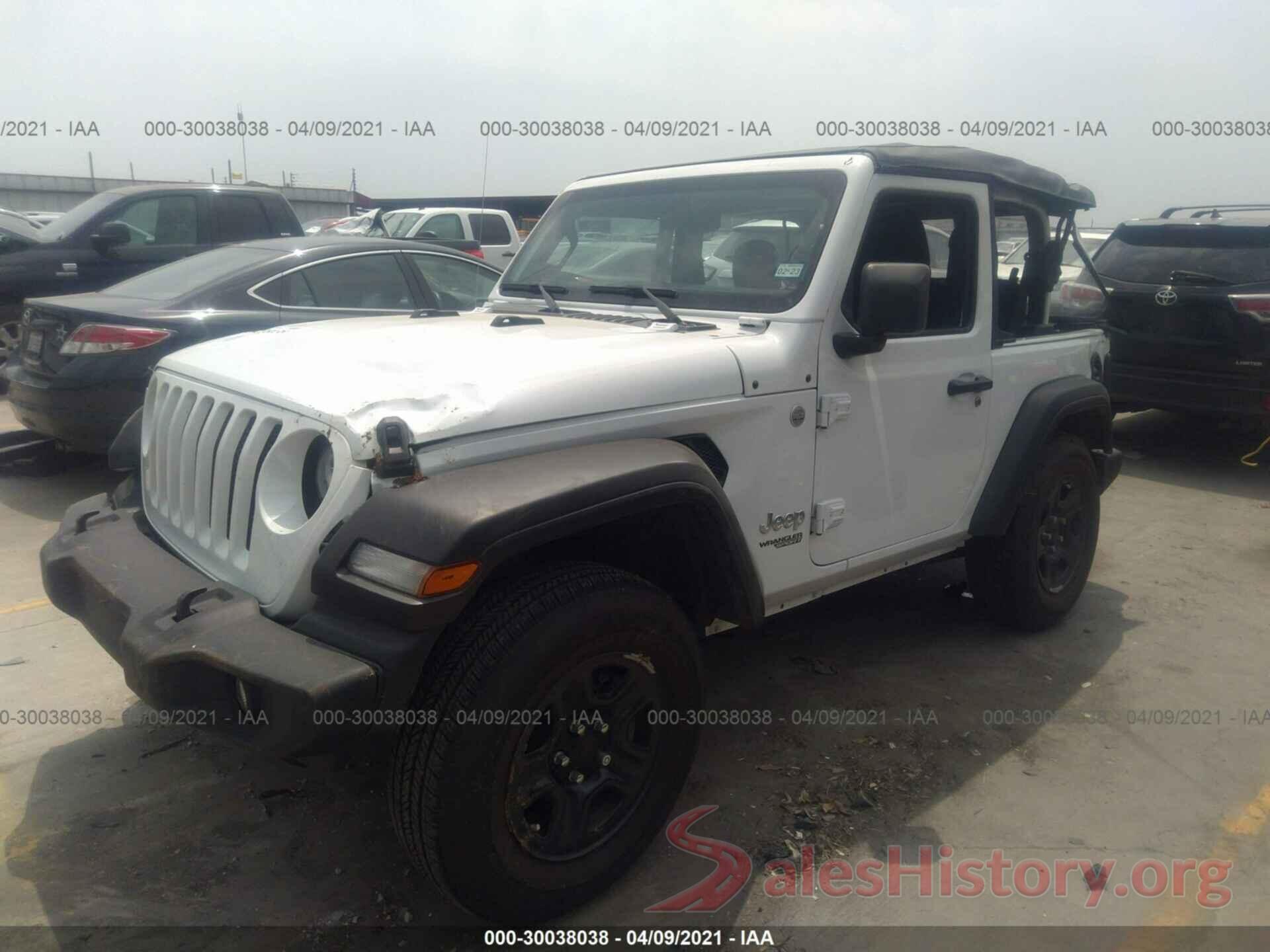 1C4GJXAN3MW571466 2021 JEEP WRANGLER