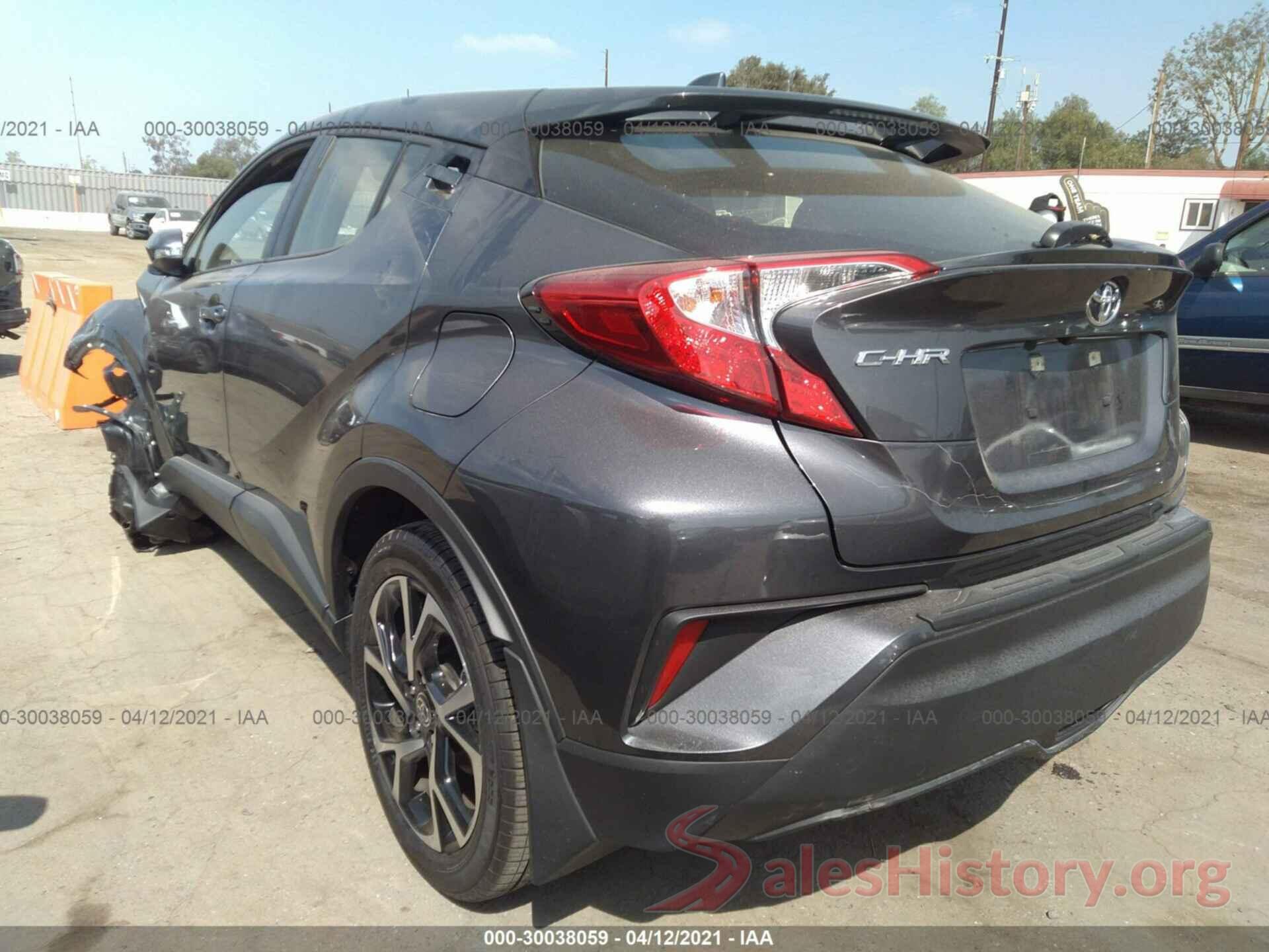 JTNKHMBX5L1094373 2020 TOYOTA C-HR