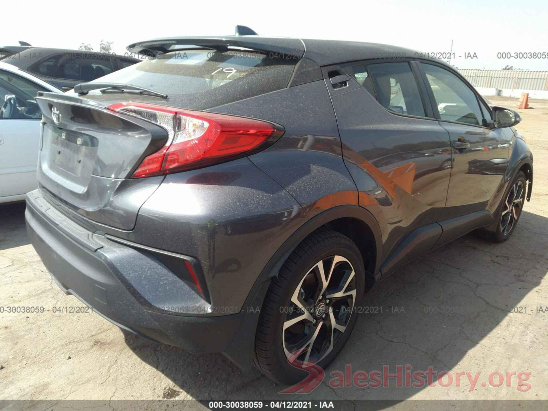 JTNKHMBX5L1094373 2020 TOYOTA C-HR