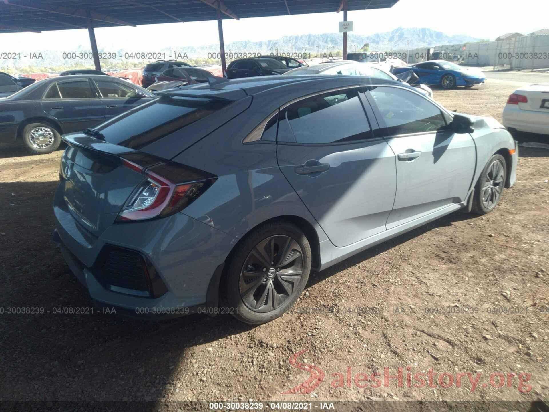 SHHFK7H58JU238273 2018 HONDA CIVIC HATCHBACK