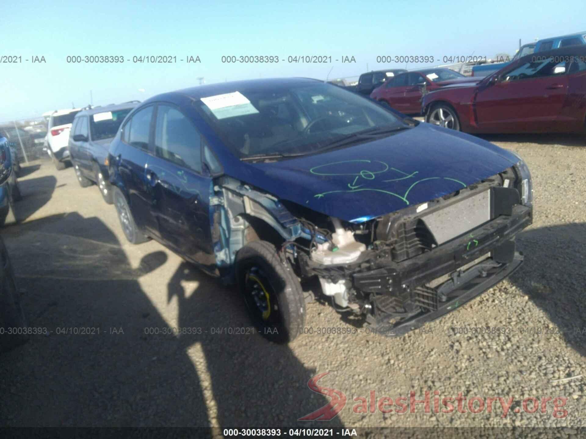 3KPFK4A72JE255037 2018 KIA FORTE