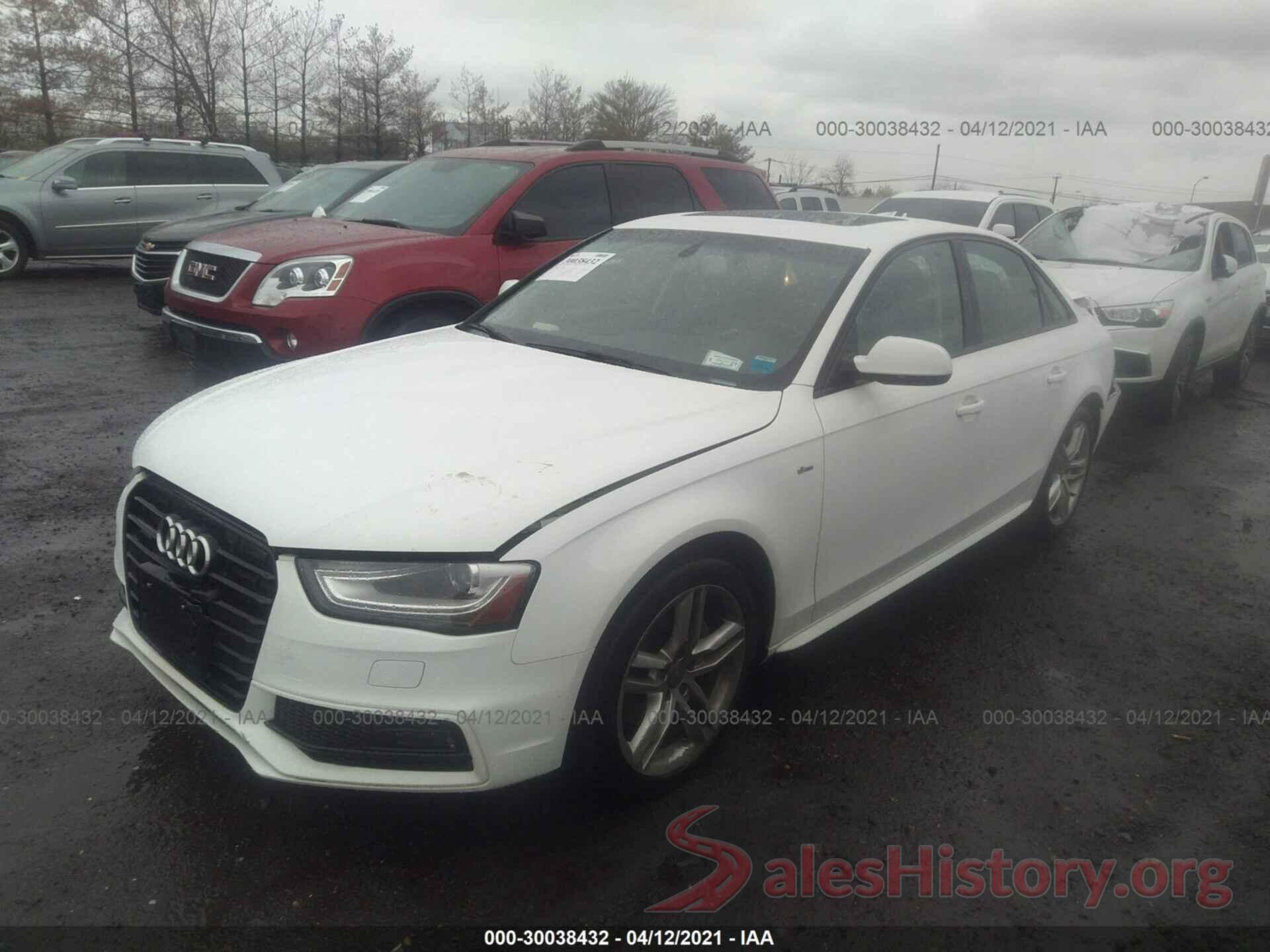 WAUBFAFL1GN015194 2016 AUDI A4