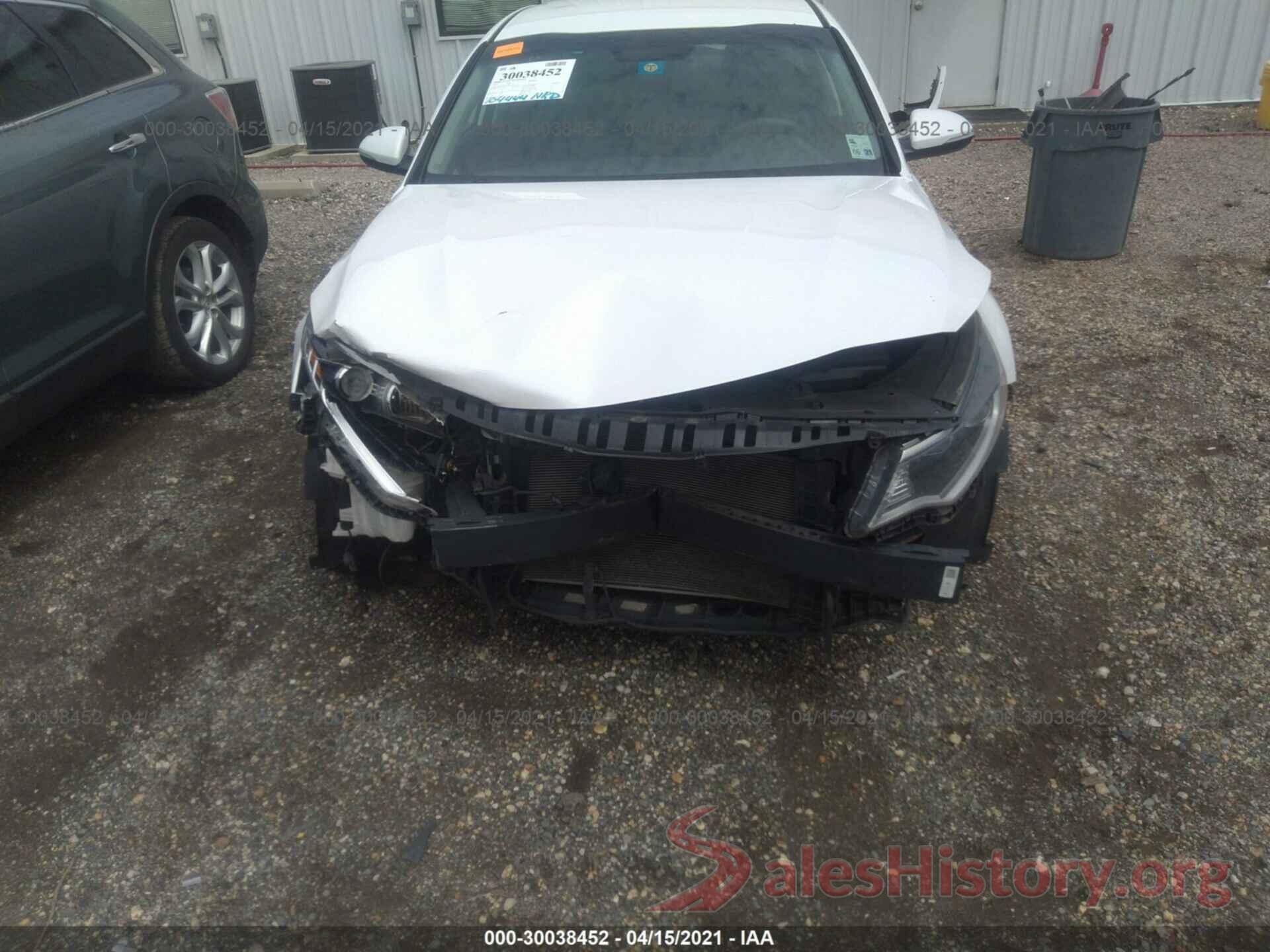 5XXGT4L33GG003793 2016 KIA OPTIMA