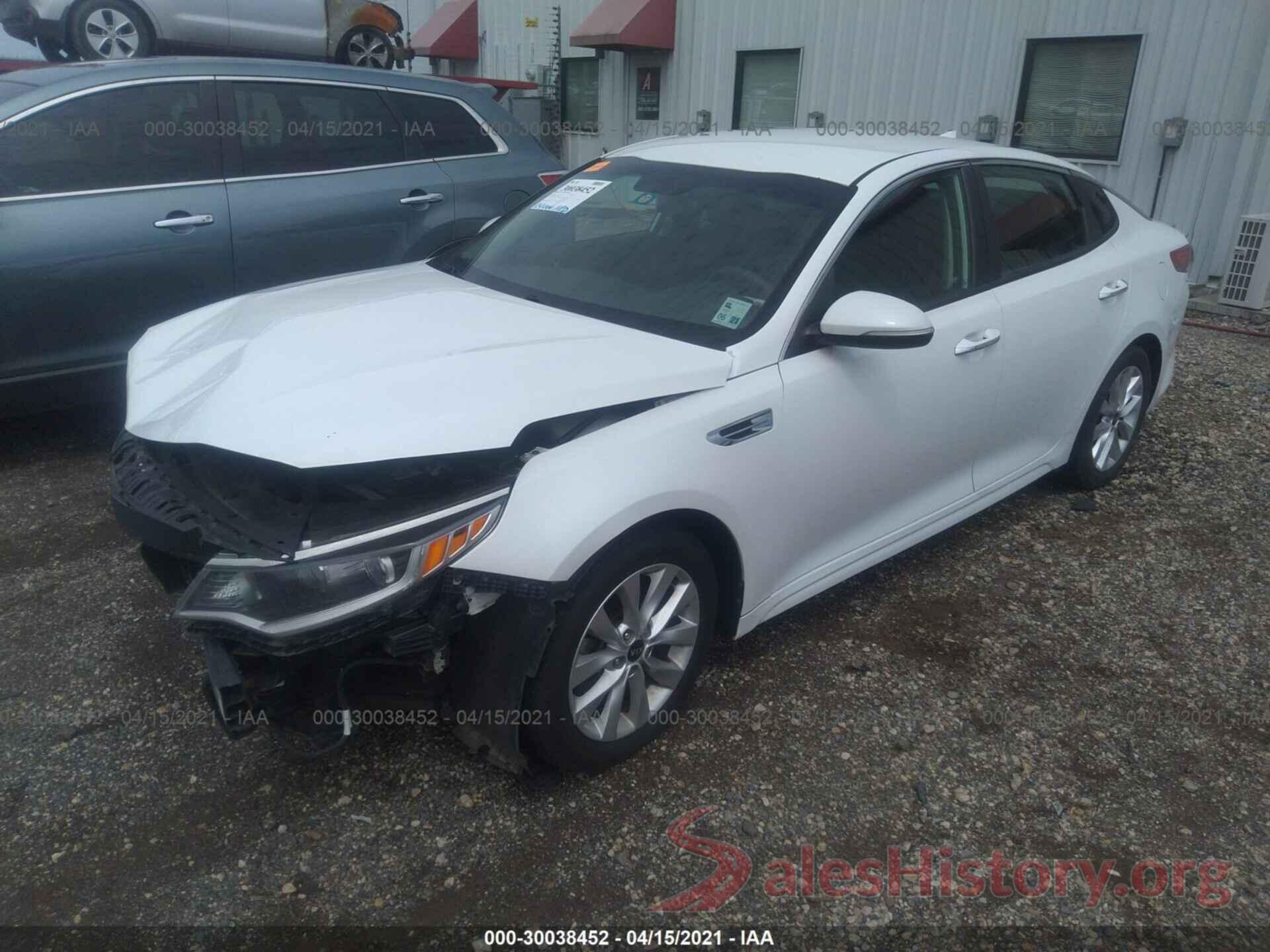 5XXGT4L33GG003793 2016 KIA OPTIMA