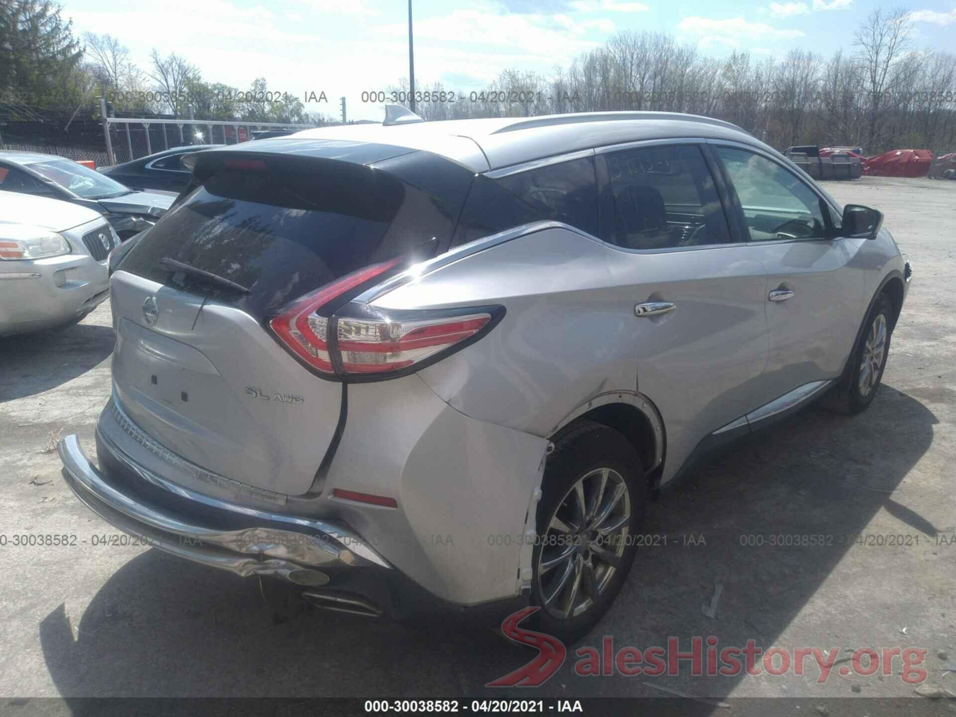 5N1AZ2MH5HN101647 2017 NISSAN MURANO