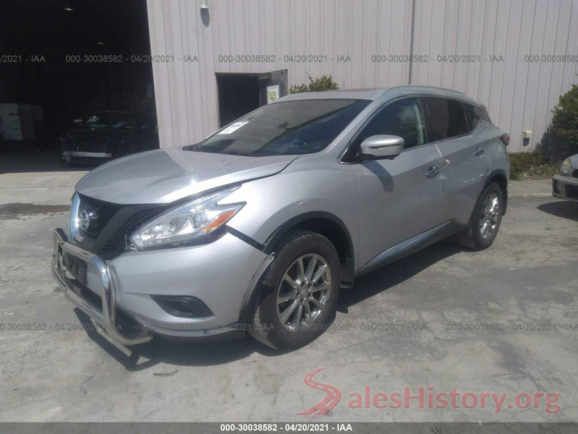 5N1AZ2MH5HN101647 2017 NISSAN MURANO