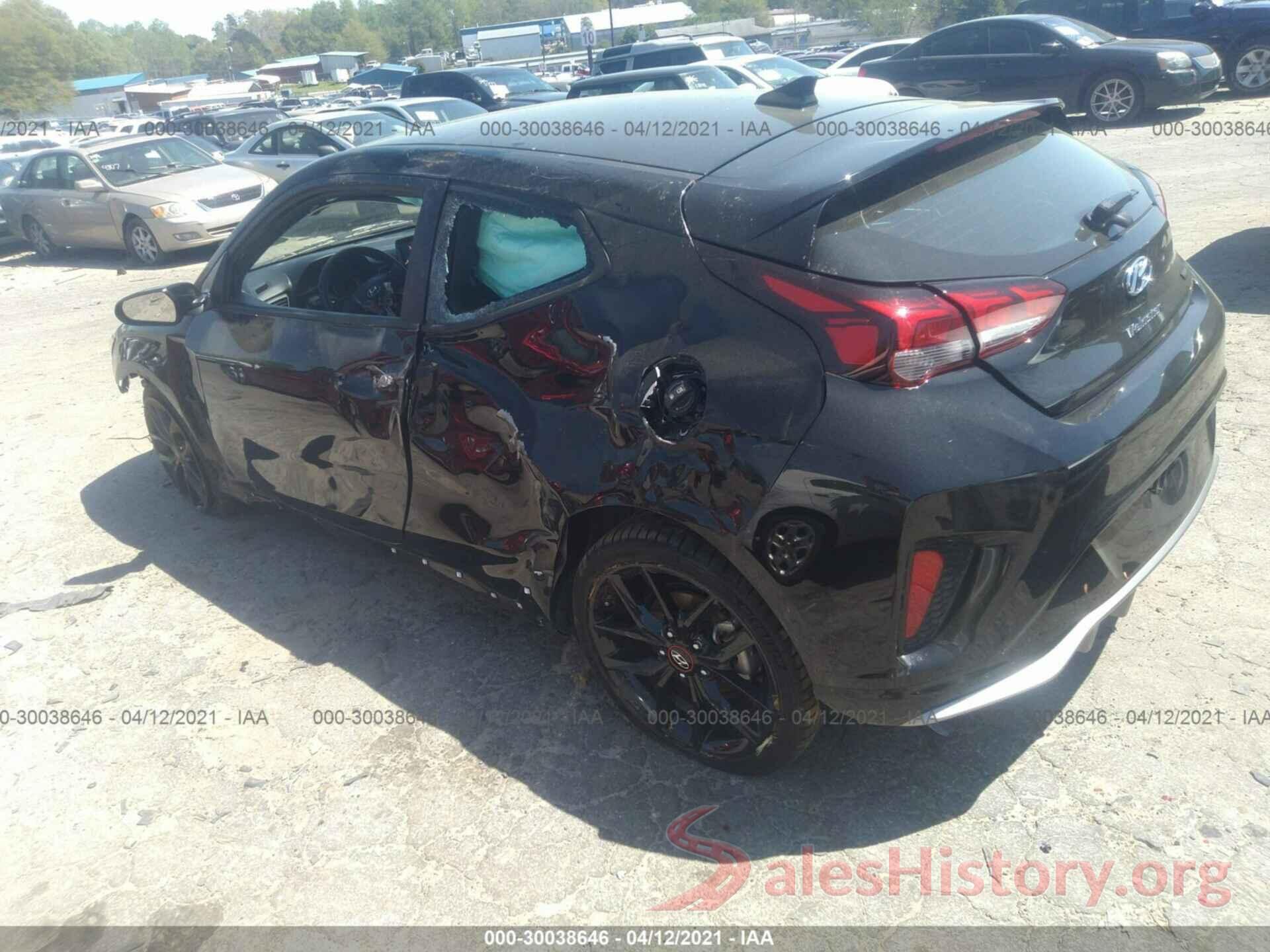 KMHTH6AB4LU031091 2020 HYUNDAI VELOSTER