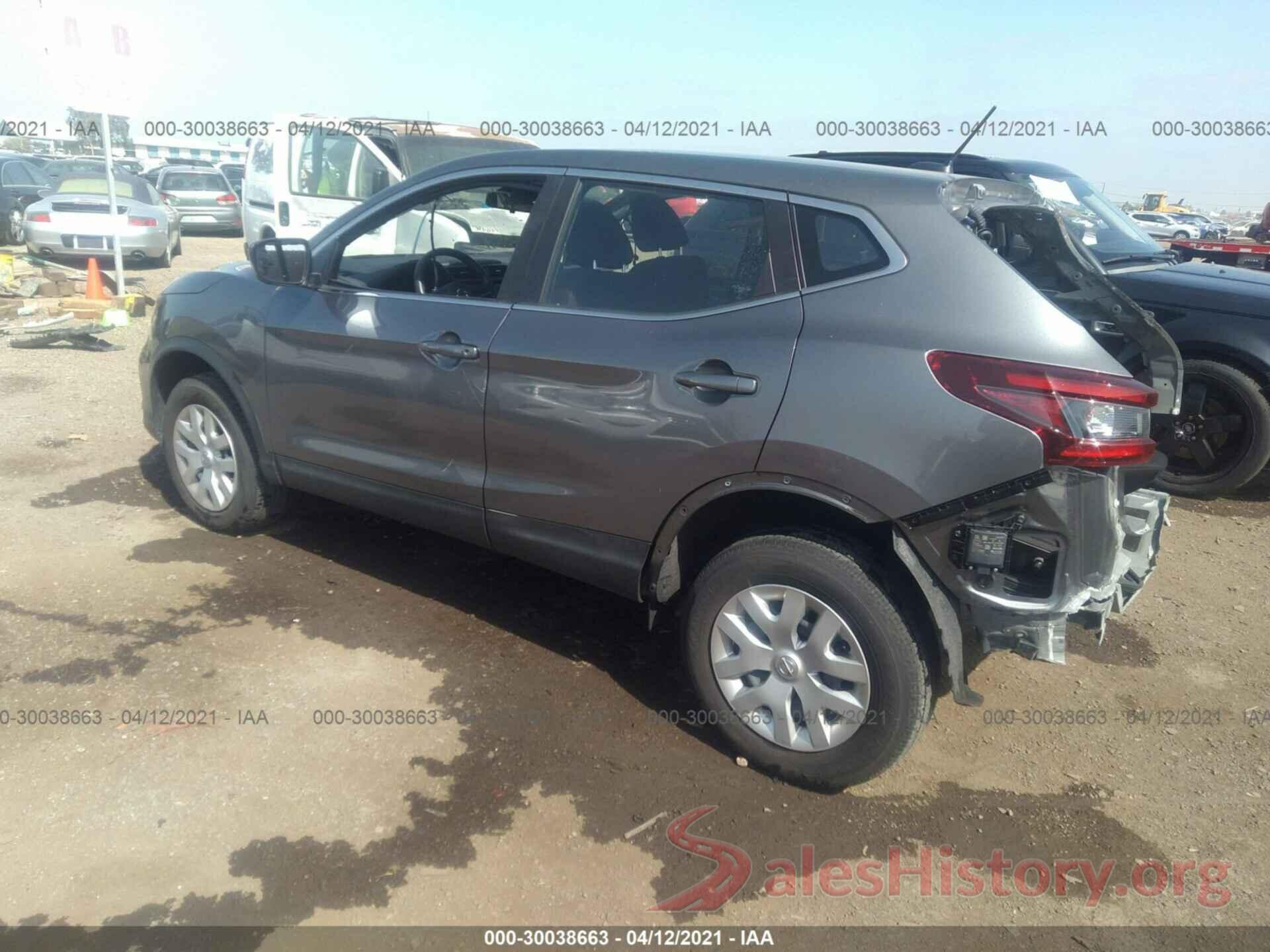 JN1BJ1CV4LW258450 2020 NISSAN ROGUE SPORT