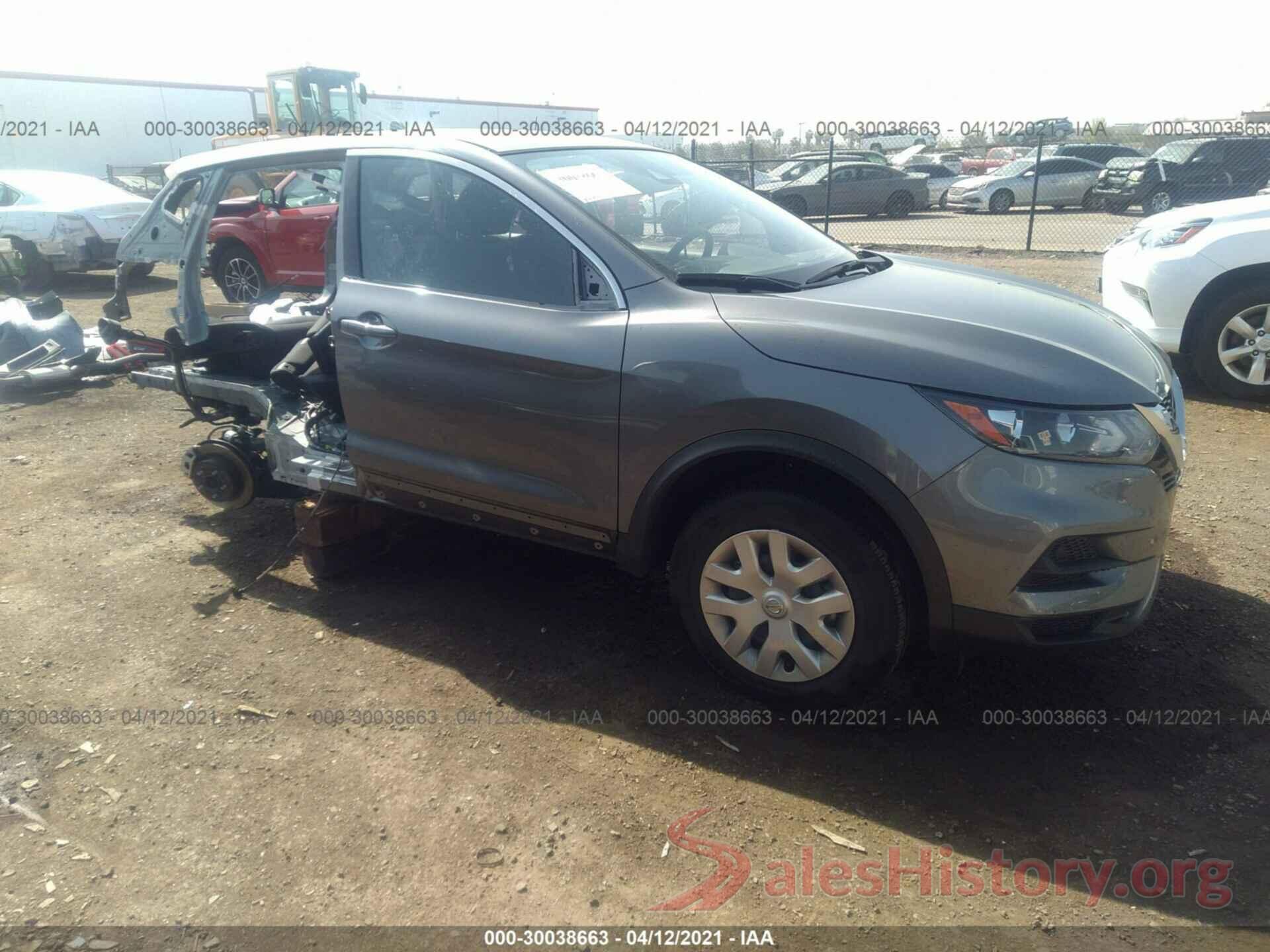 JN1BJ1CV4LW258450 2020 NISSAN ROGUE SPORT