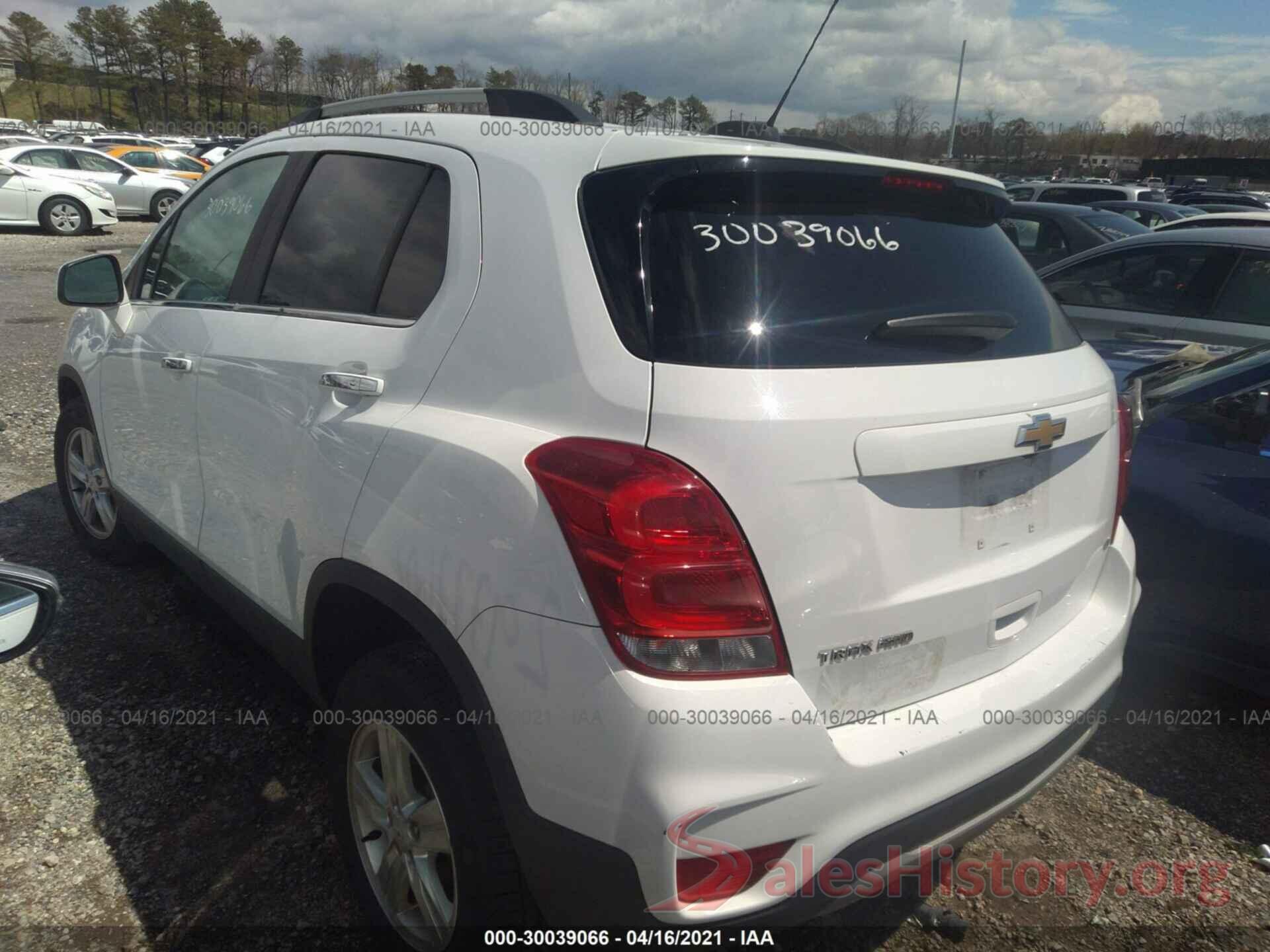 KL7CJPSB7JB579542 2018 CHEVROLET TRAX