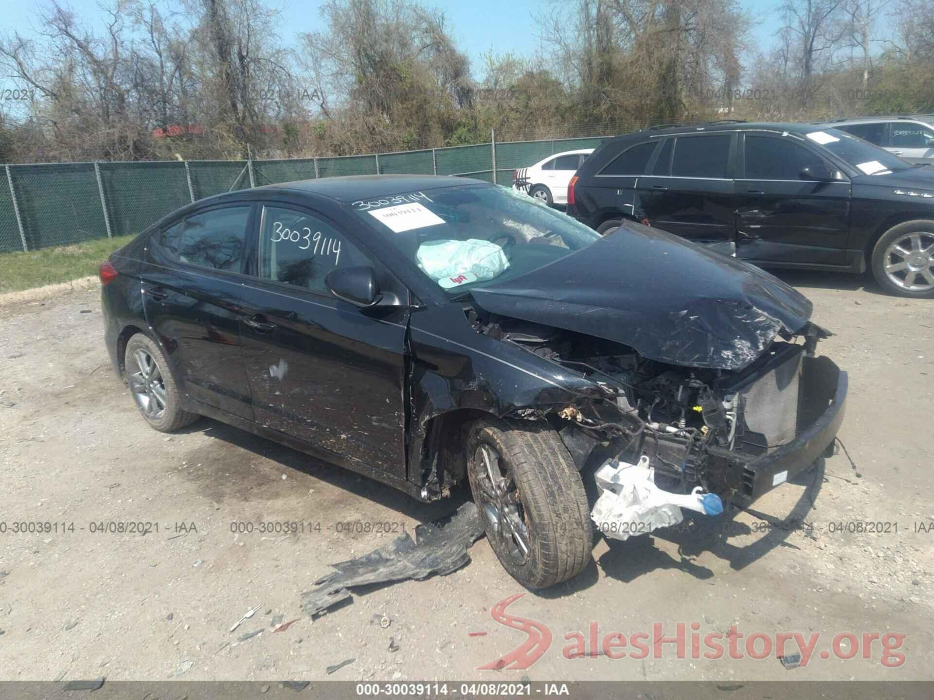 5NPD84LF3HH191669 2017 HYUNDAI ELANTRA