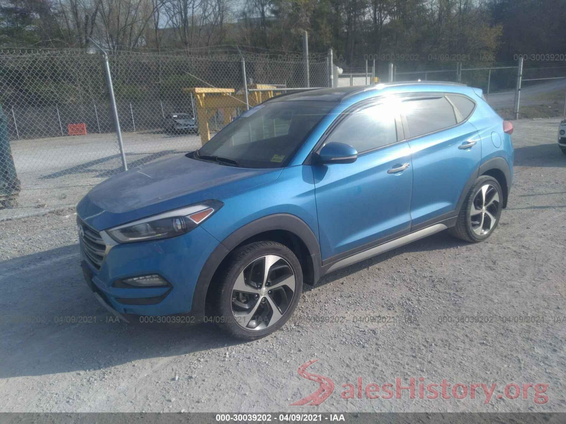 KM8J3CA23HU306607 2017 HYUNDAI TUCSON