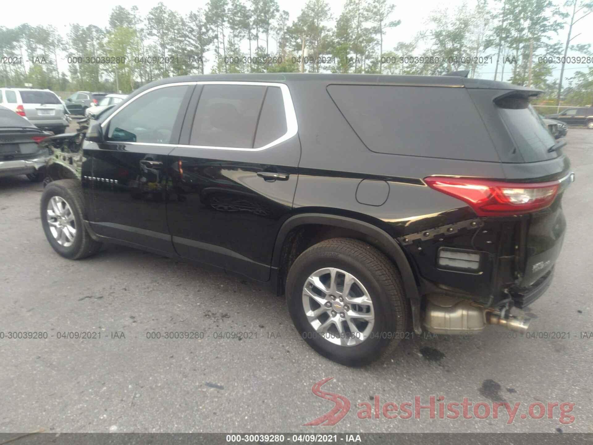 1GNERFKW1MJ142848 2021 CHEVROLET TRAVERSE