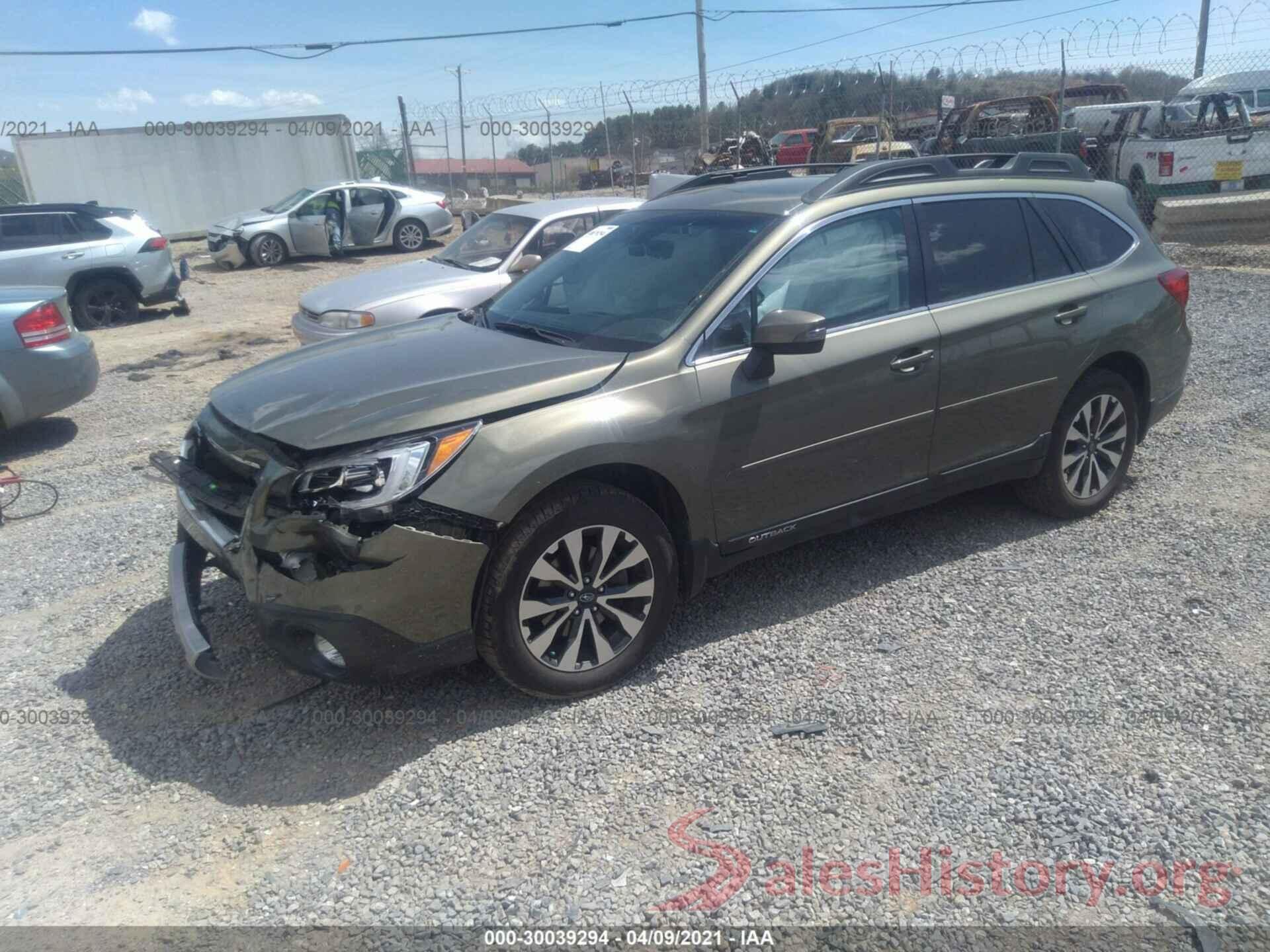 4S4BSANC8H3226160 2017 SUBARU OUTBACK