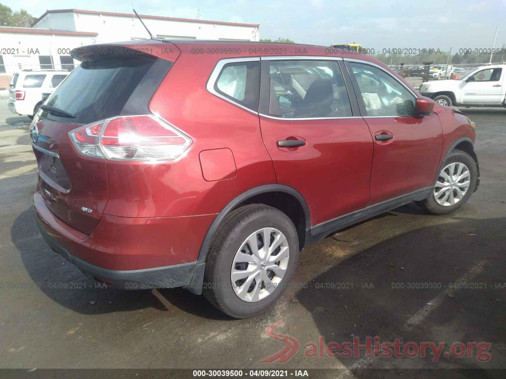 5N1AT2MV0GC811766 2016 NISSAN ROGUE