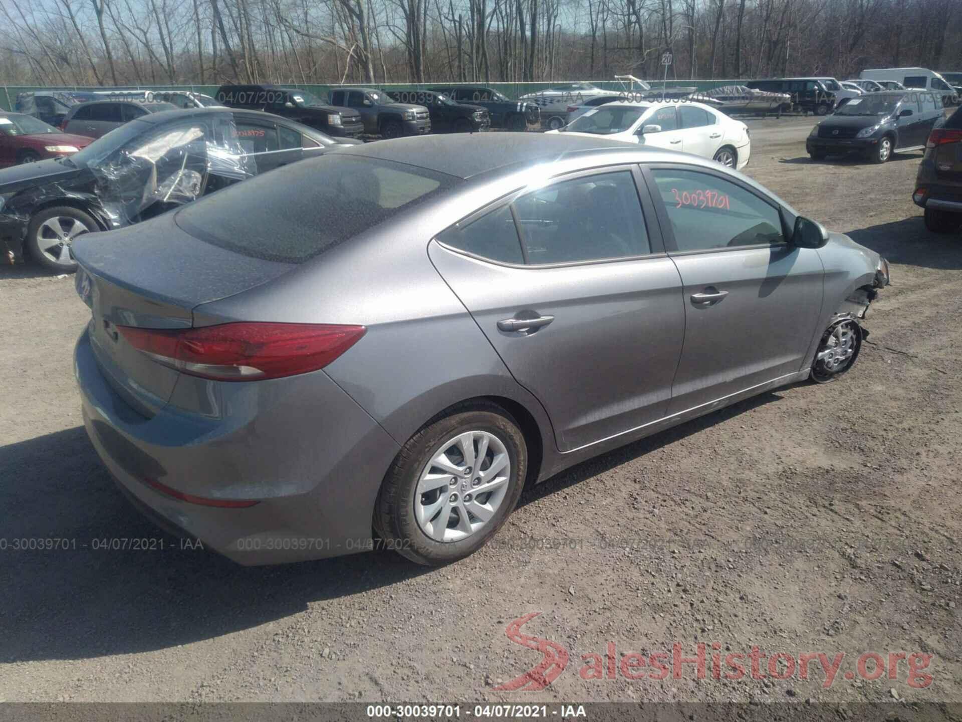 5NPD74LF8JH299696 2018 HYUNDAI ELANTRA