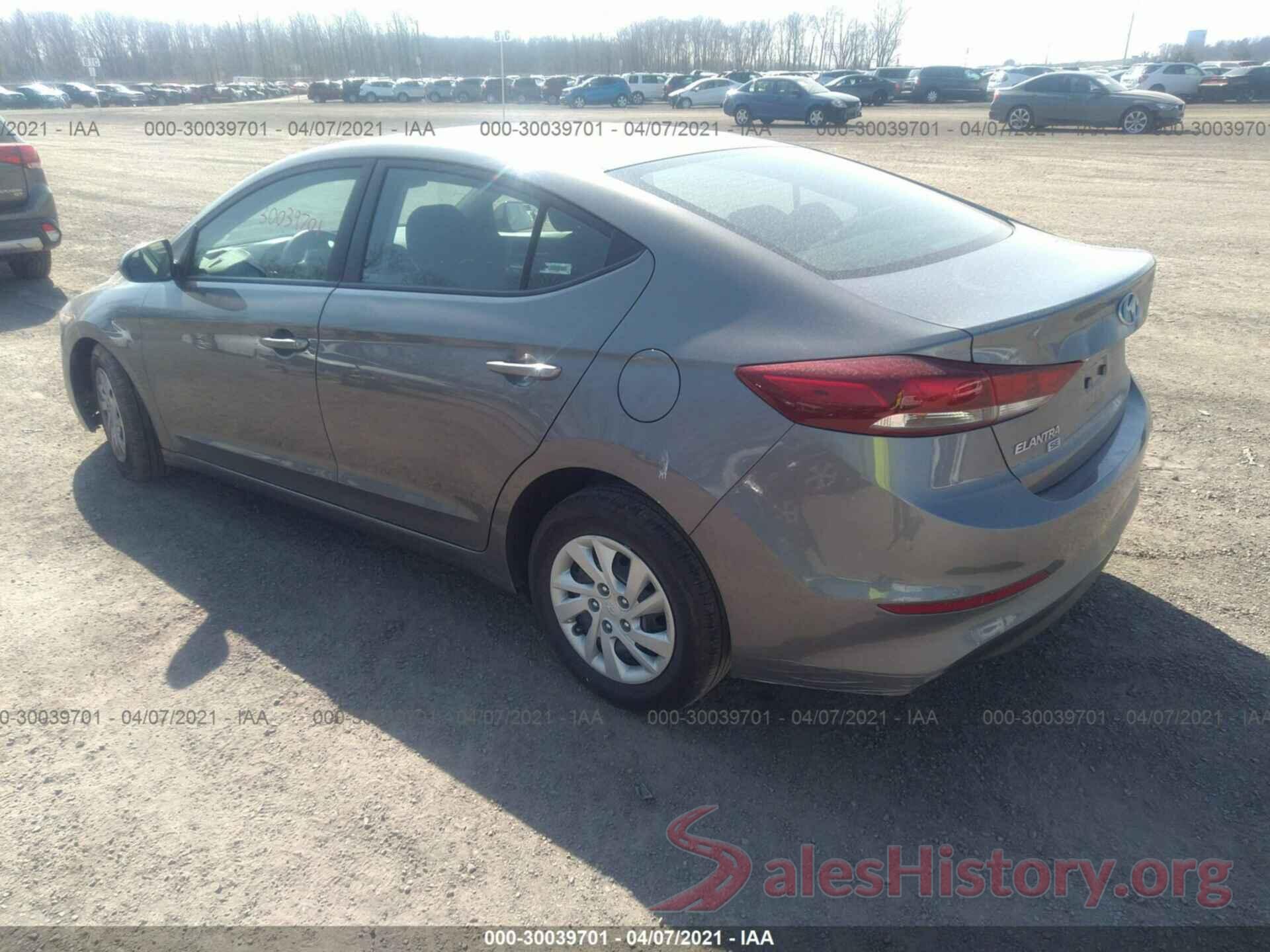 5NPD74LF8JH299696 2018 HYUNDAI ELANTRA